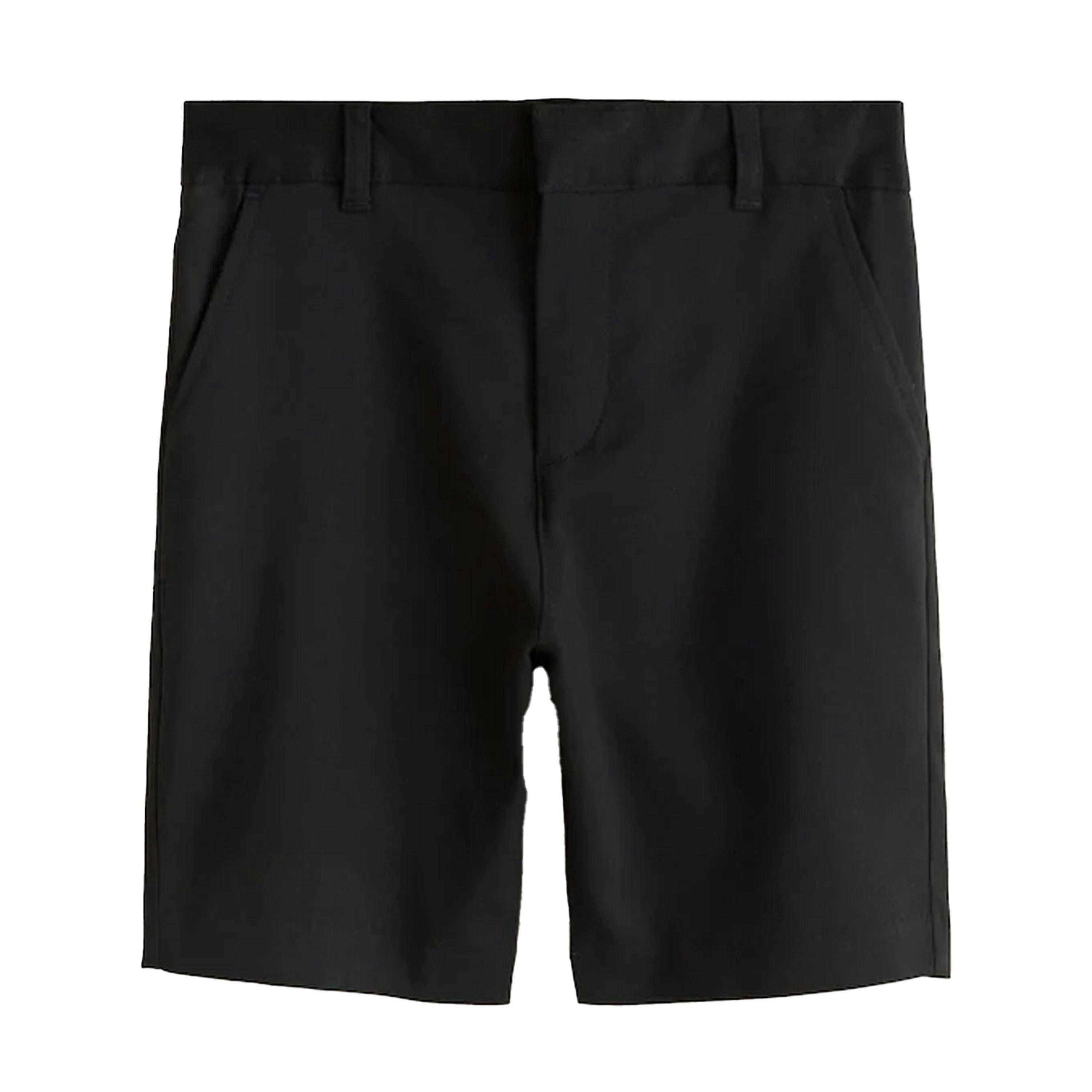 Clarks Boys Regular School Shorts (Pack of 3) — Black