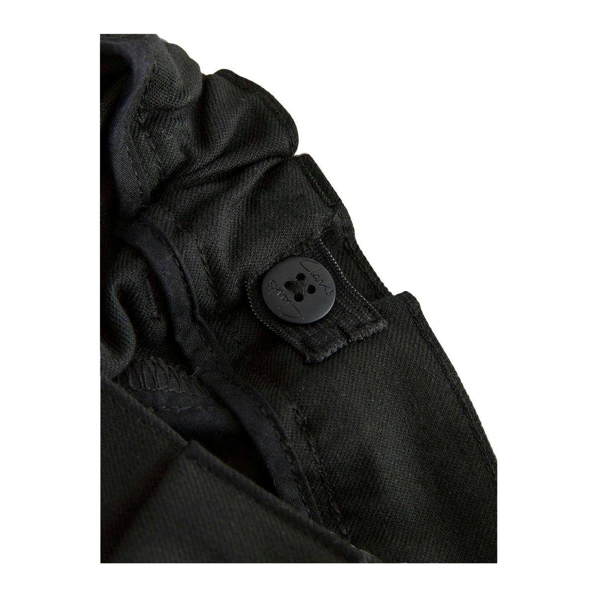 Clarks Boys Regular School Shorts (Pack of 3) — Black
