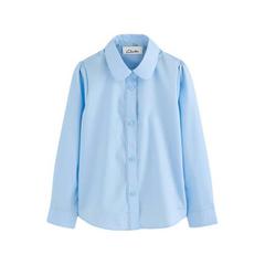 Clarks Girls Frill Trim Short-Sleeved School Shirt (Pack of 3) —  3