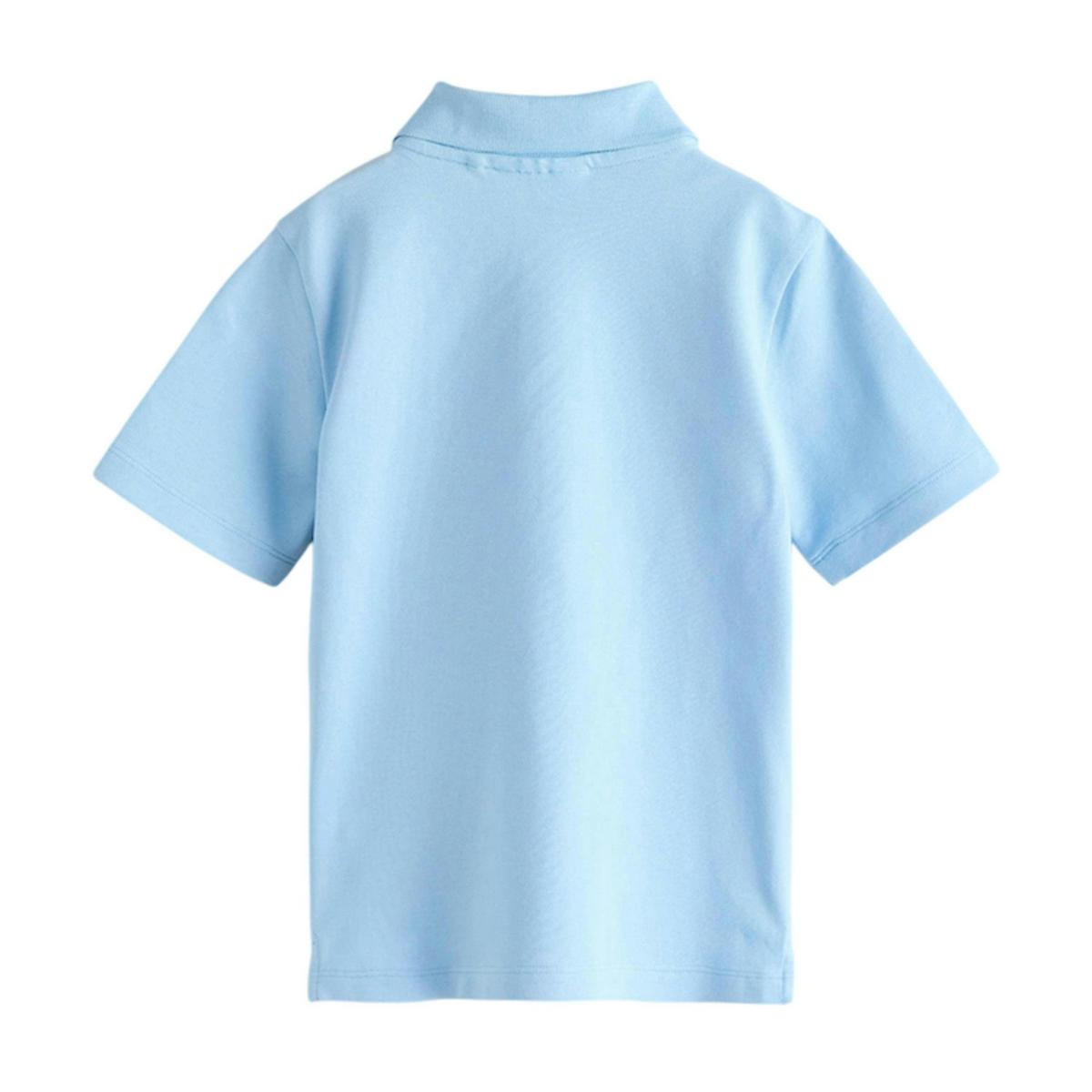 Clarks Boys Short-Sleeved School Polo Shirt (Pack of 3) — White