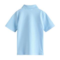 Clarks Boys Short-Sleeved School Polo Shirt (Pack of 3) — White 3