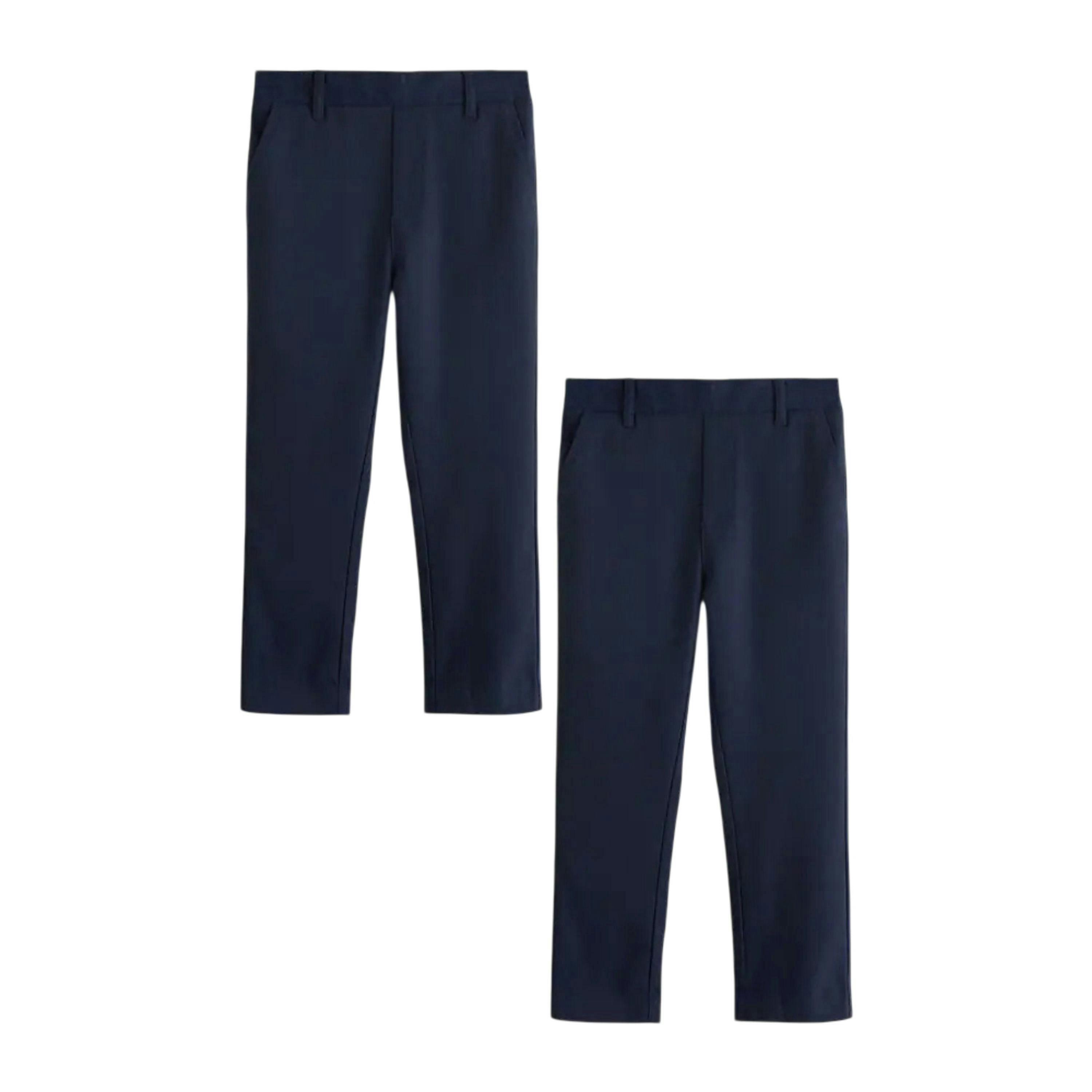 Clarks Boys Plain Regular Trousers (Pack of 2) , view 1 of 2