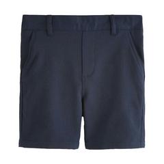 Clarks Boys Plain Regular School Shorts (Pack of 3) — Blue 3