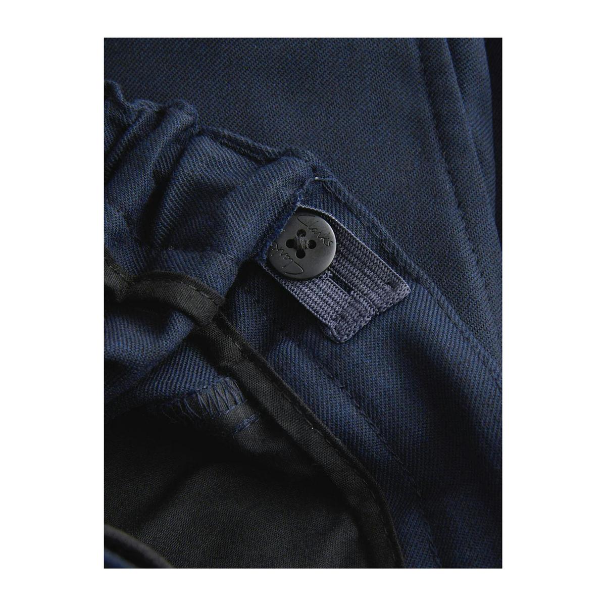 Clarks Boys Plain Regular School Shorts (Pack of 3) — Blue