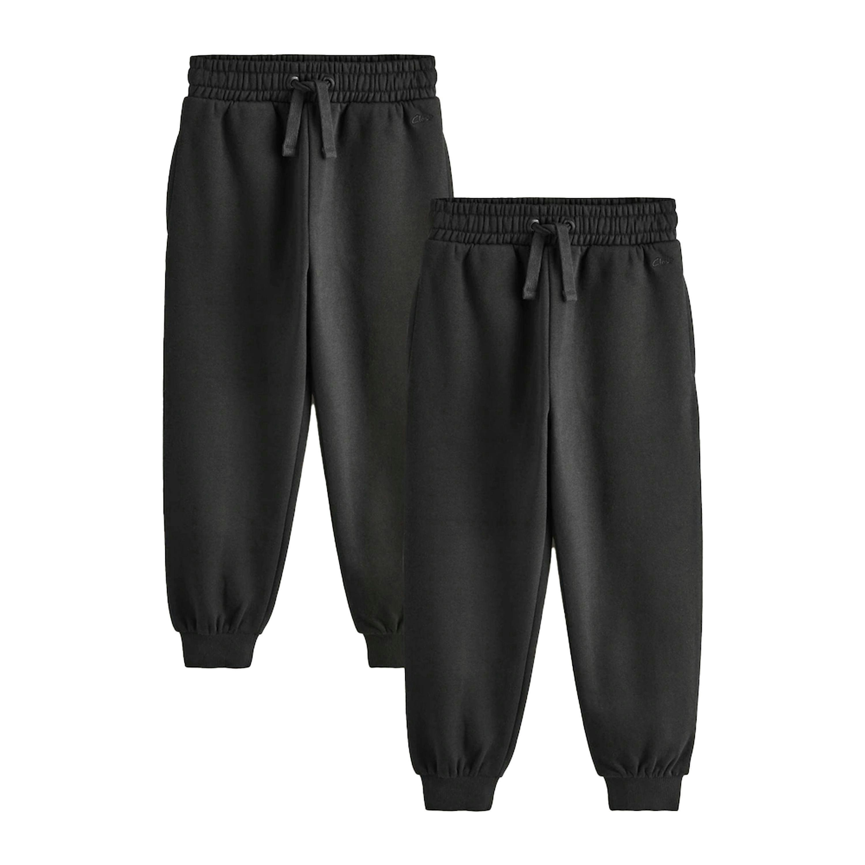 Clarks Boys Cotton Blend Jogging Bottoms (Pack of 2) , view 1 of 3