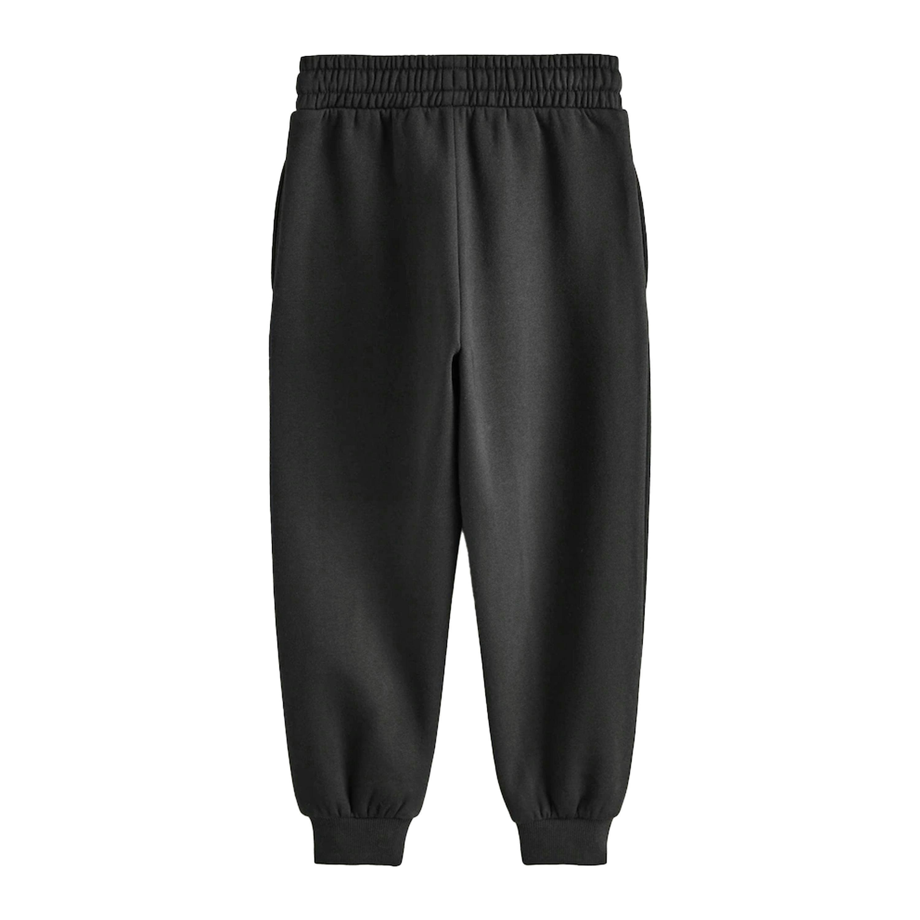 Clarks Boys Cotton Blend Jogging Bottoms (Pack of 2) — Black