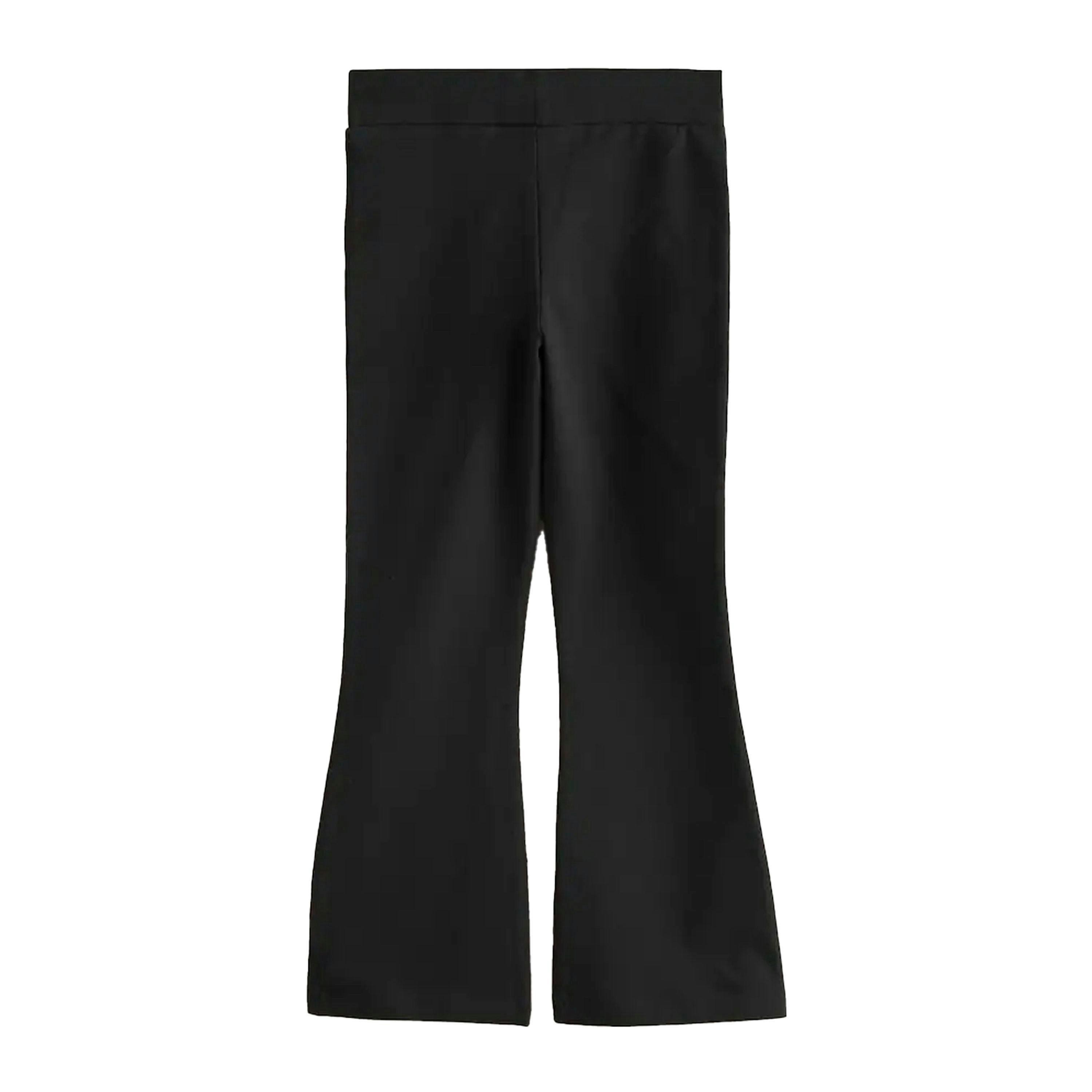 Clarks Girls Flared Leggings (Pack of 2) — Black