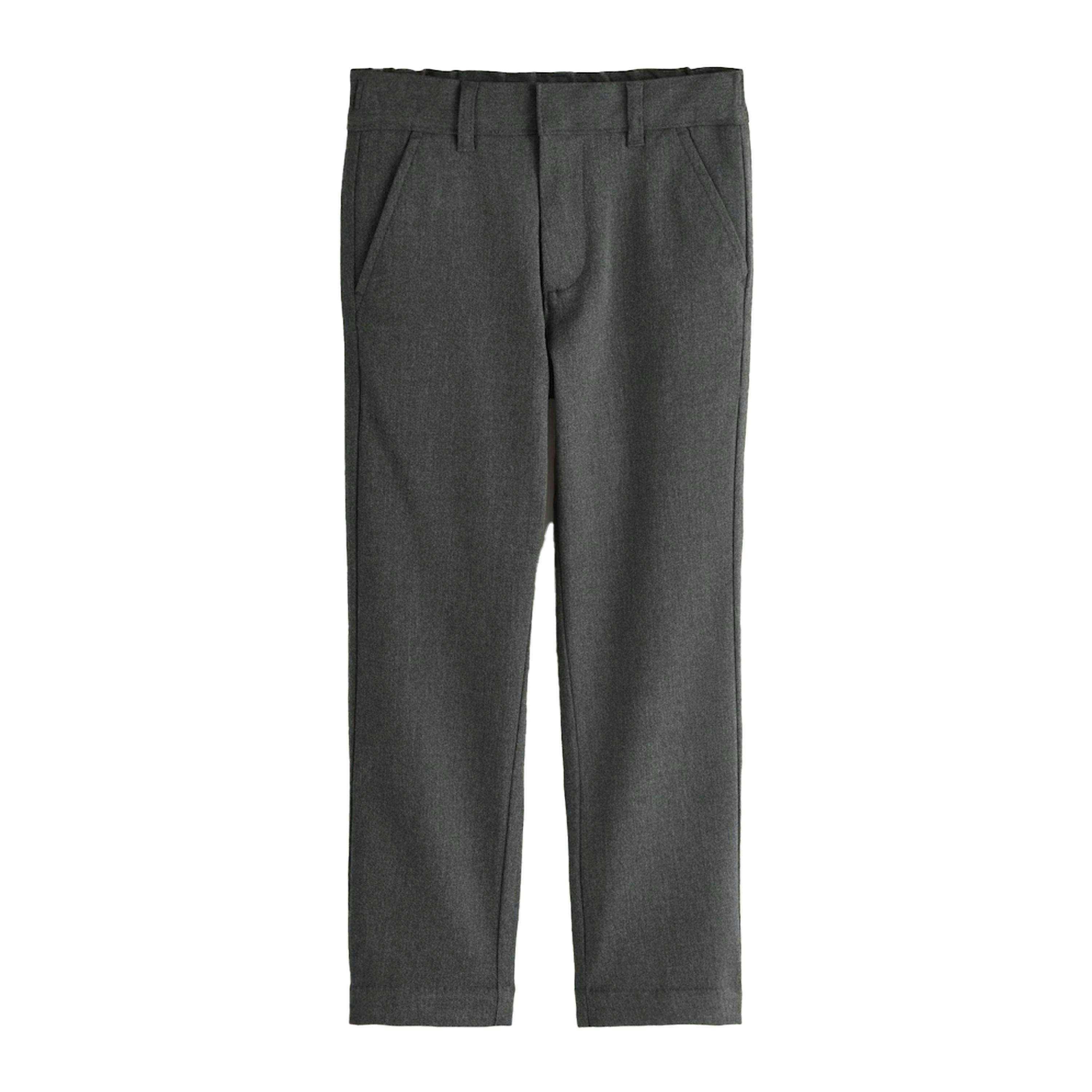 Clarks Boys Slim School Trousers (Pack of 2) — Grey