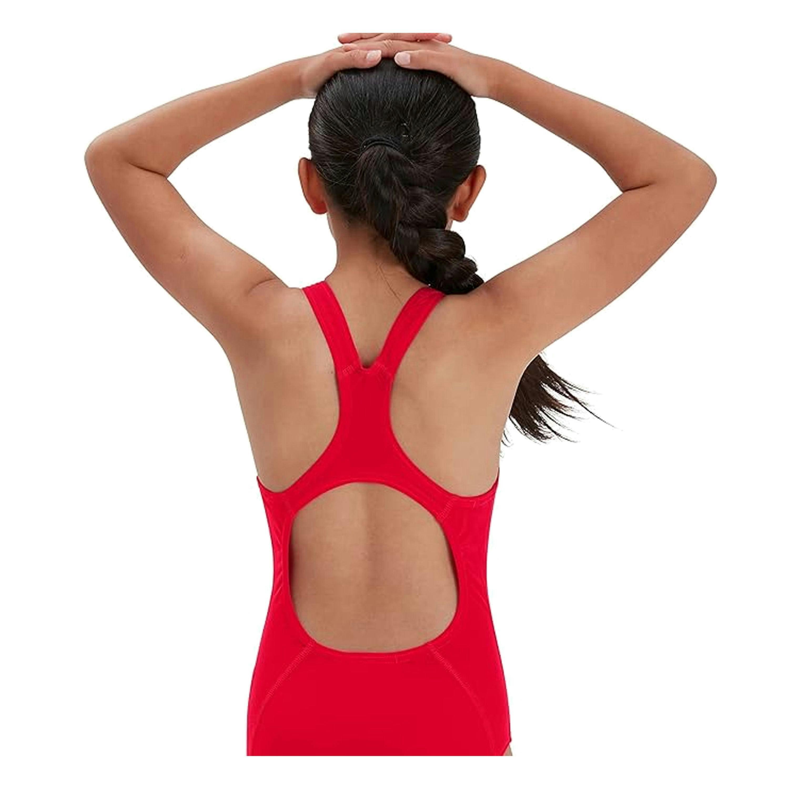 Speedo Girls Medalist Endurance+ One Piece Swimsuit , view 2 of 2