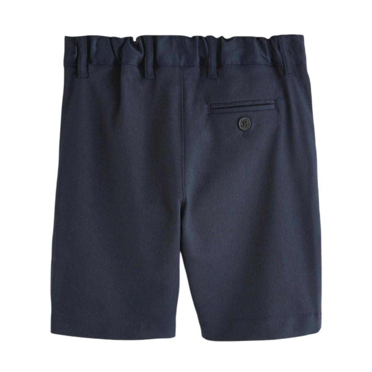 Clarks Boys Regular School Shorts (Pack of 3) — Blue