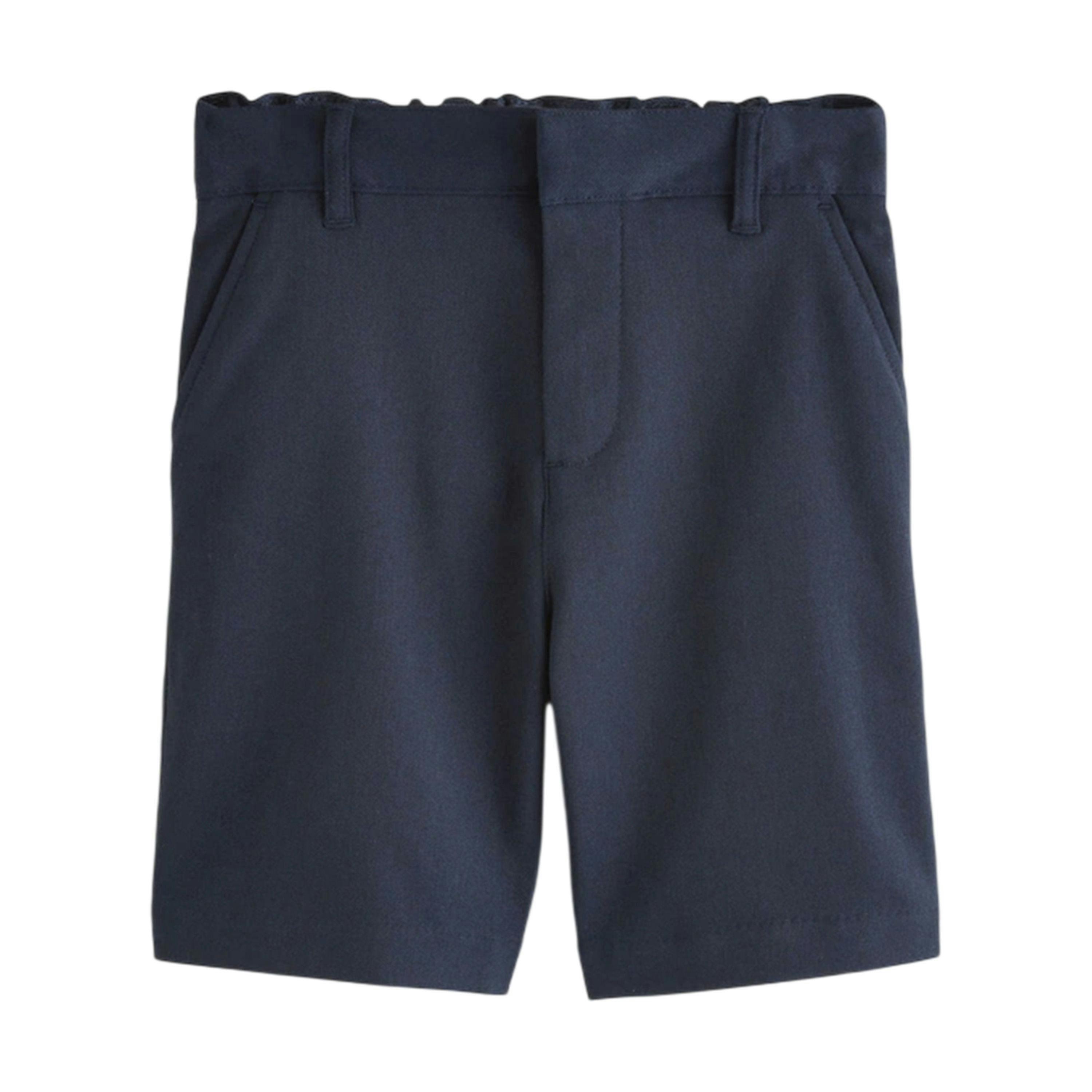 Clarks Boys Regular School Shorts (Pack of 3) — Blue