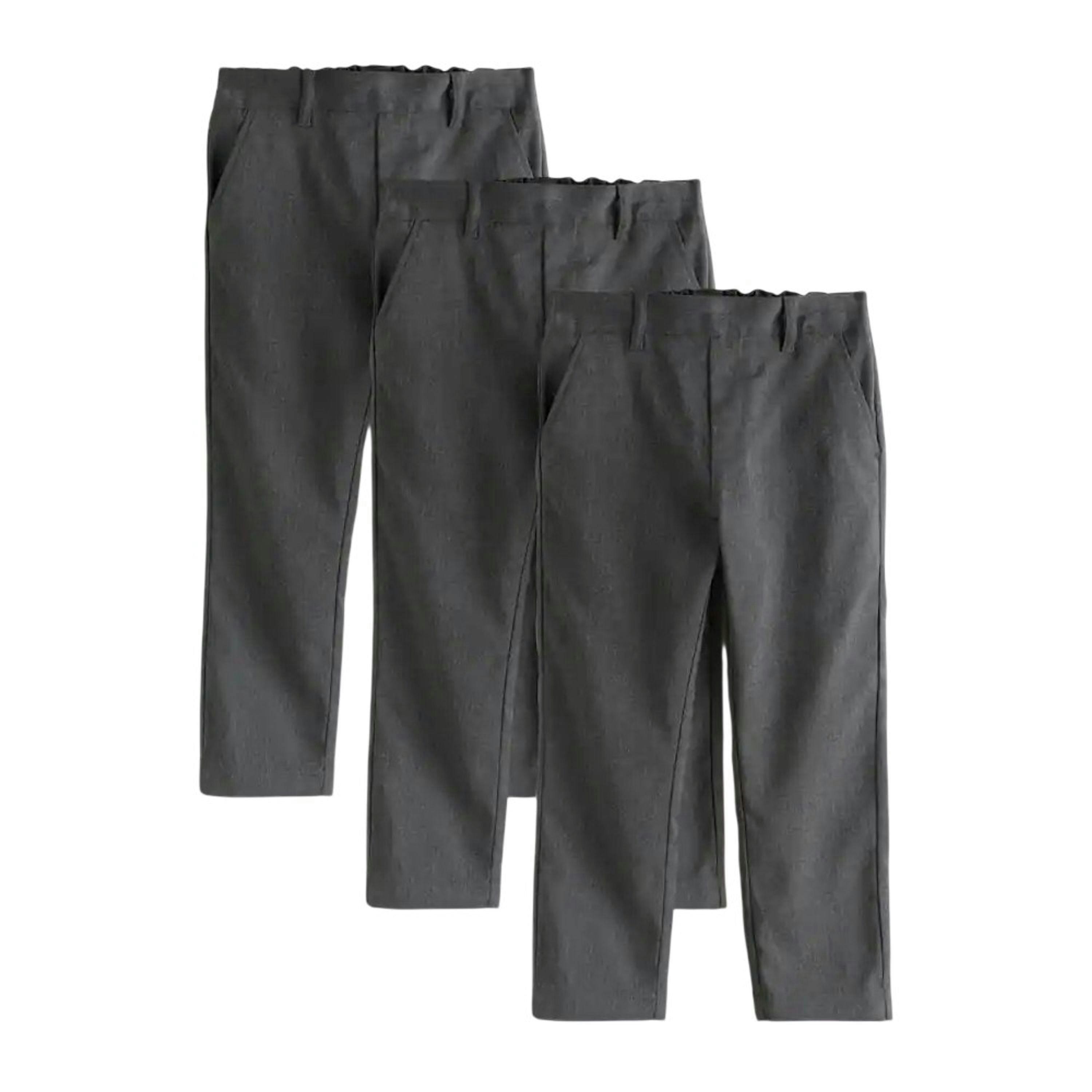 Clarks Boys Pull-On Regular Trousers (Pack of 3) , view 1 of 4