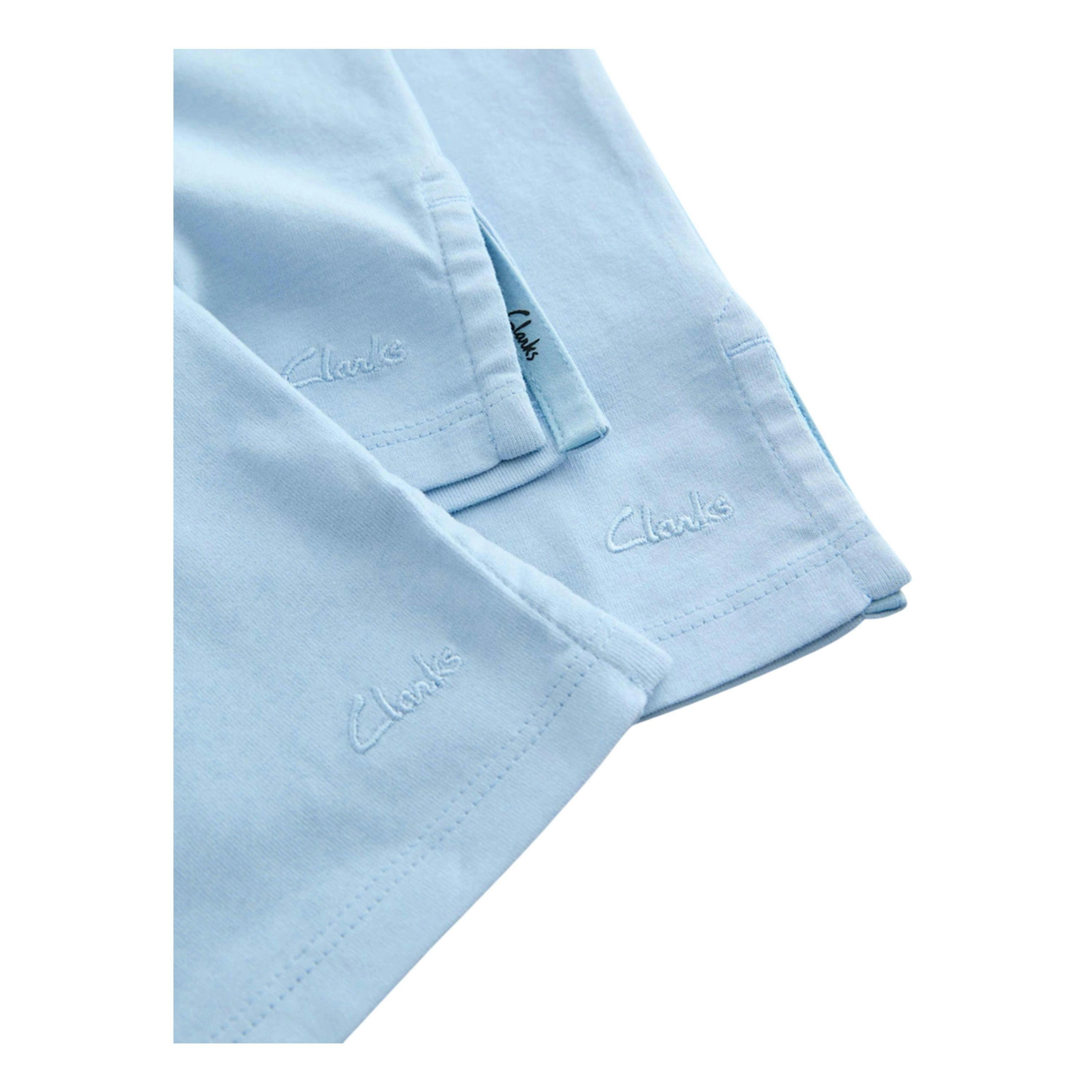 Clarks Boys Embroidered Logo Relaxed Fit T-Shirt (Pack of 3) , view 2 of 3