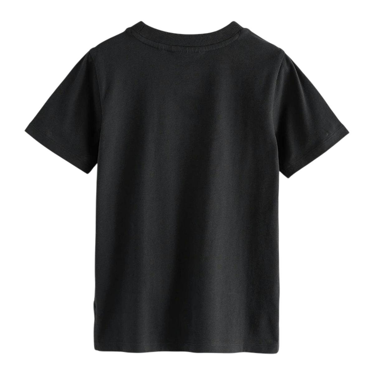 Clarks Boys Embroidered Logo Relaxed Fit T-Shirt (Pack of 3) — Black