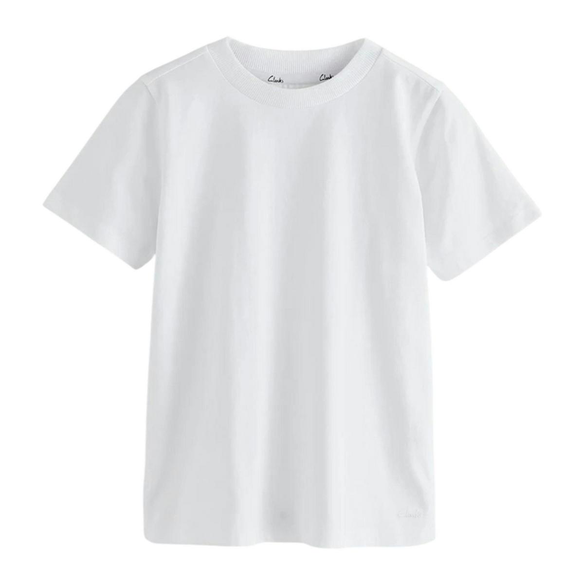 Clarks Boys Embroidered Logo Relaxed Fit T-Shirt (Pack of 3) — Black