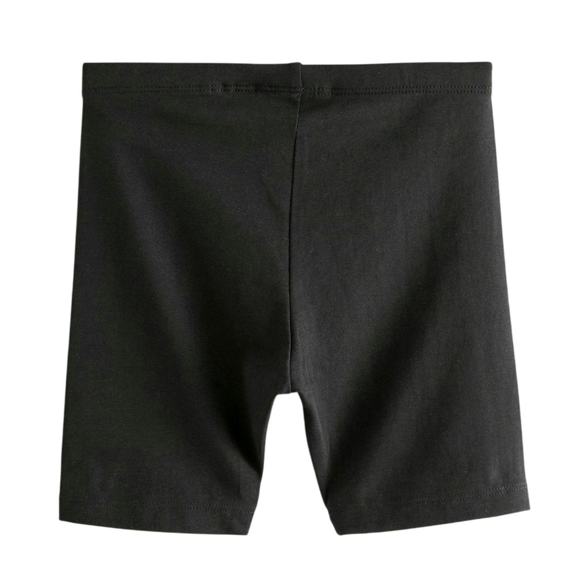 Clarks Girls Jersey Cycling Shorts (Pack of 3) — Black