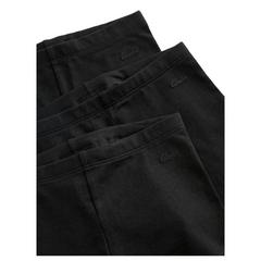 Clarks Girls Jersey Cycling Shorts (Pack of 3) — Black 5