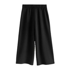 Clarks Girls Wide Leg School Trousers (Pack of 2) — Black 2
