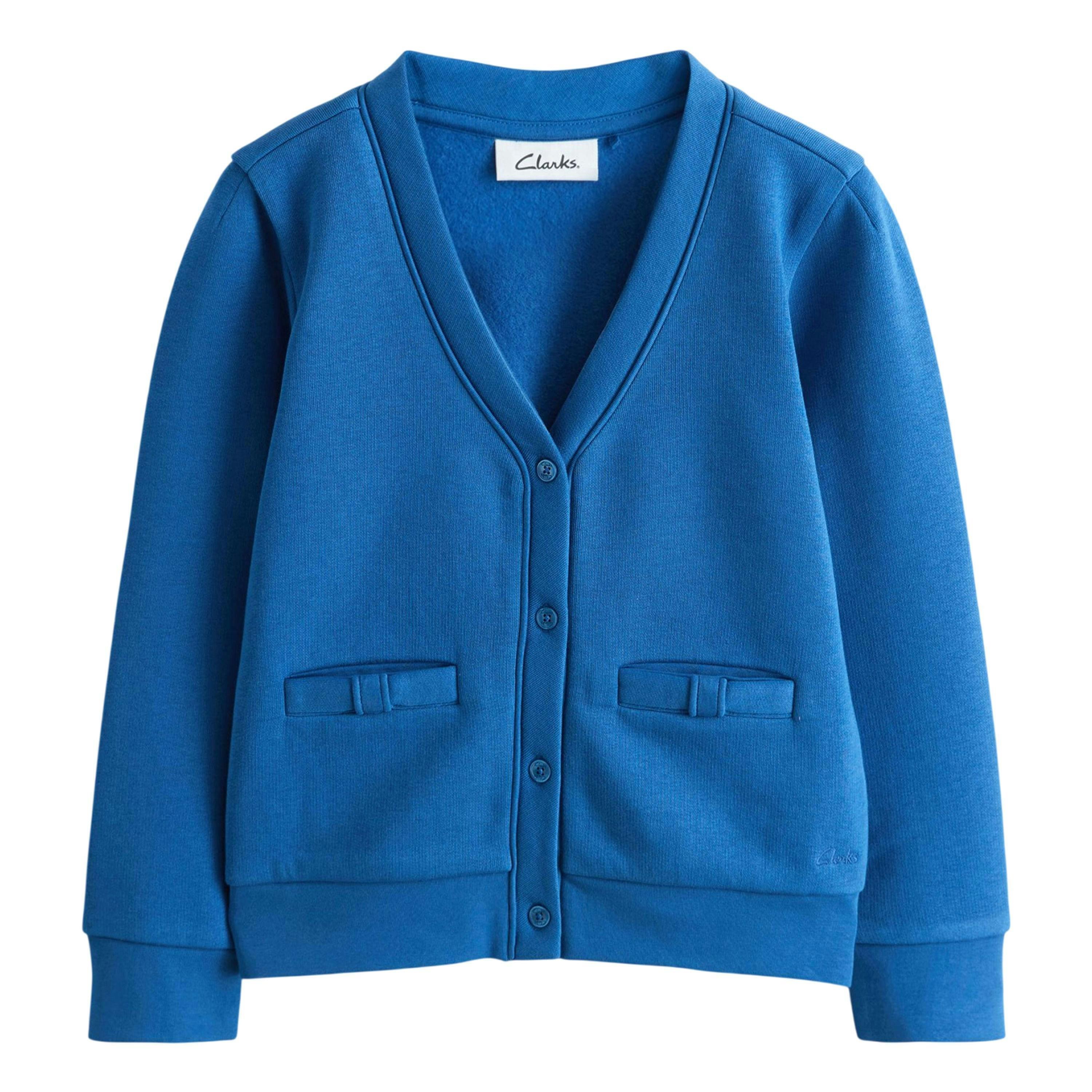 Clarks Girls Bow School Cardigan (Pack of 2) — 