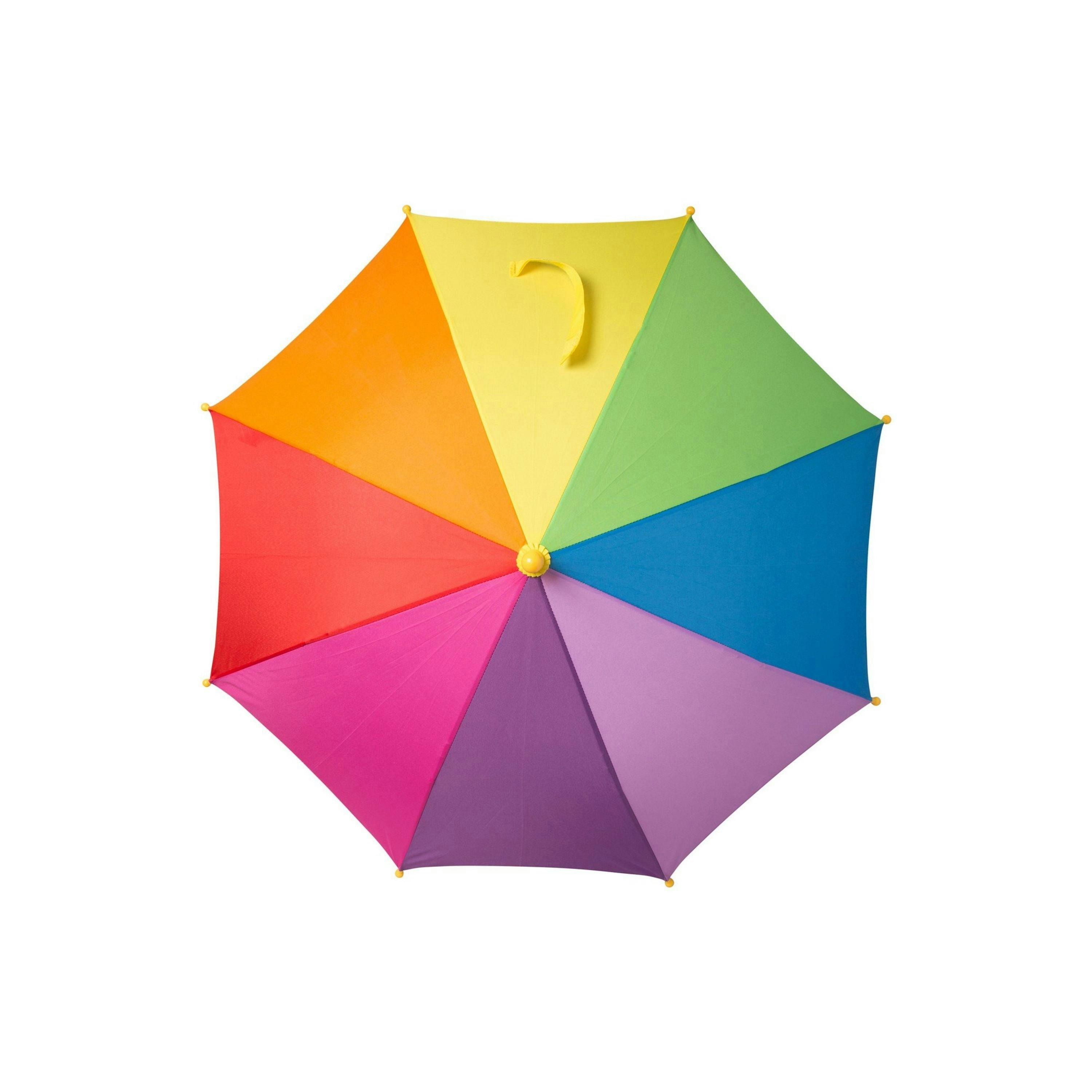 Mountain Warehouse Childrens/Kids Rainbow Stick Umbrella , view 2 of 5