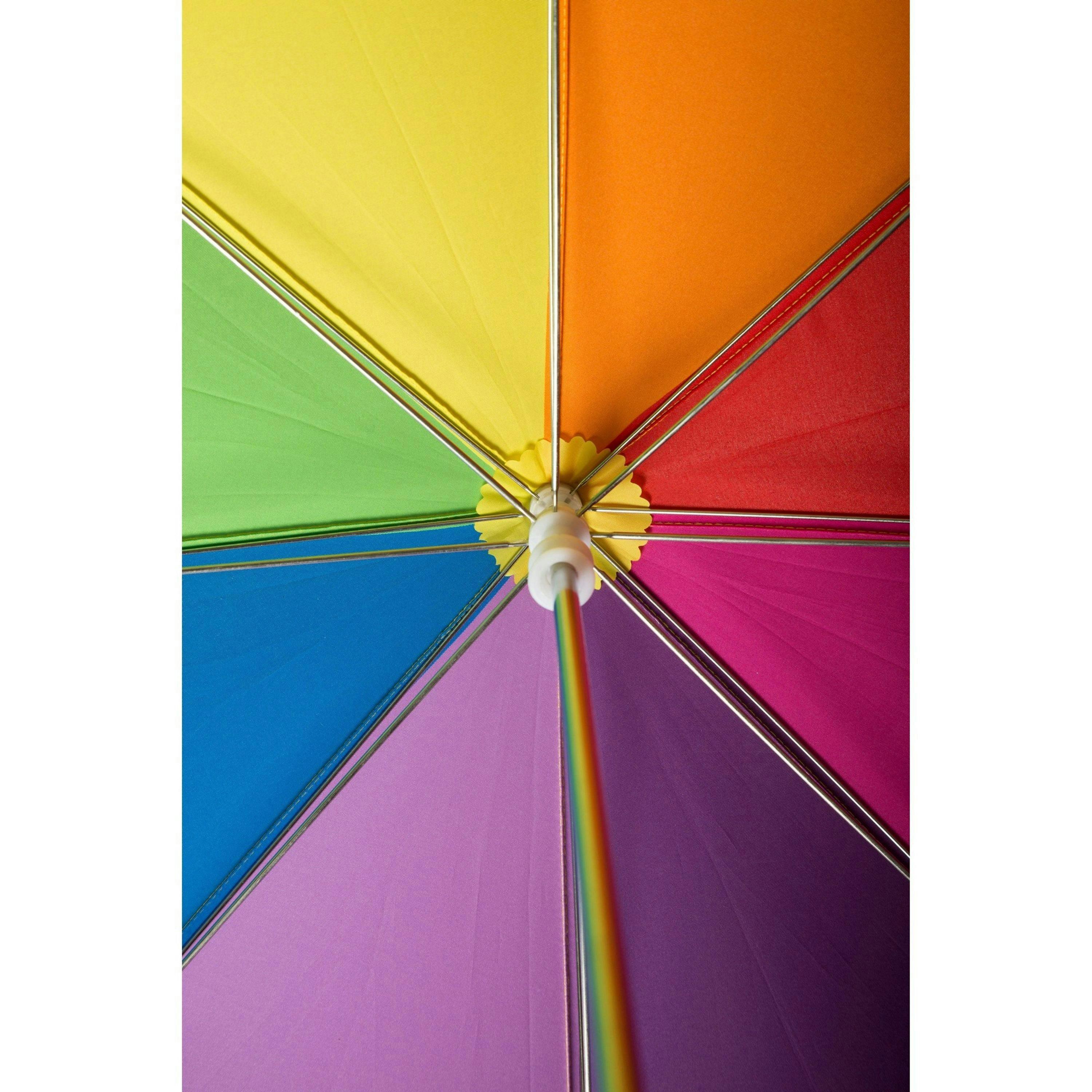 Mountain Warehouse Childrens/Kids Rainbow Stick Umbrella , view 4 of 5