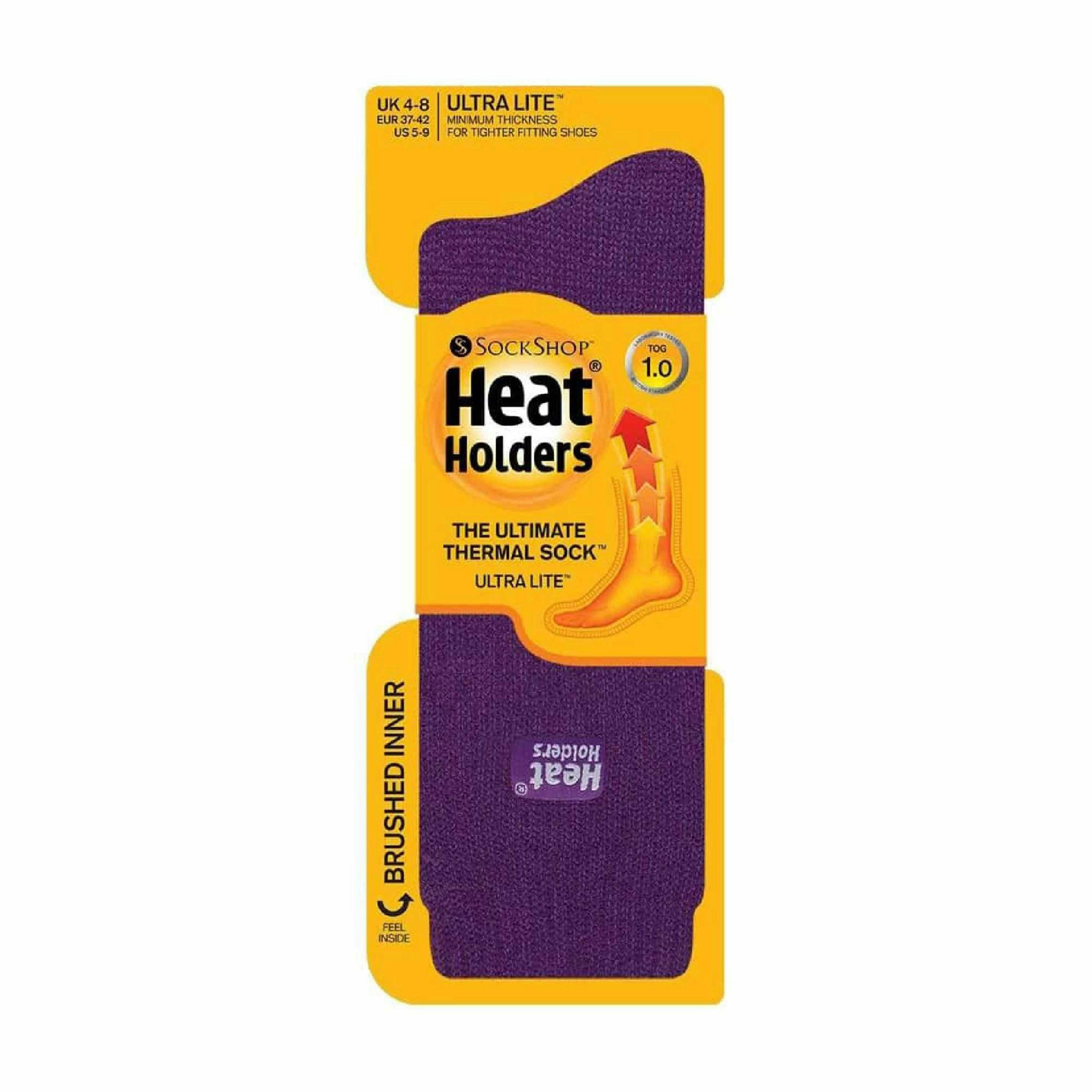 Ladies Ultra Lite Extra Thin 1.0 TOG Thermal Socks , view 2 of 5