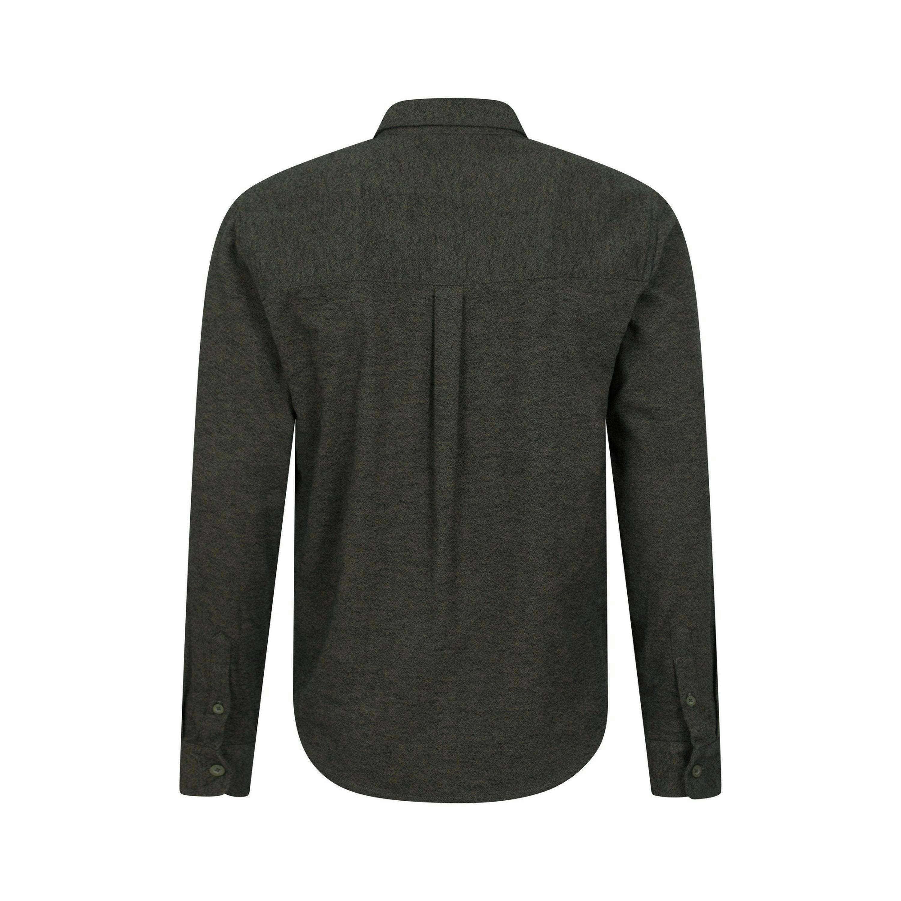 Mountain Warehouse Mens Trace Flannel Long-Sleeved Shirt , view 2 of 4