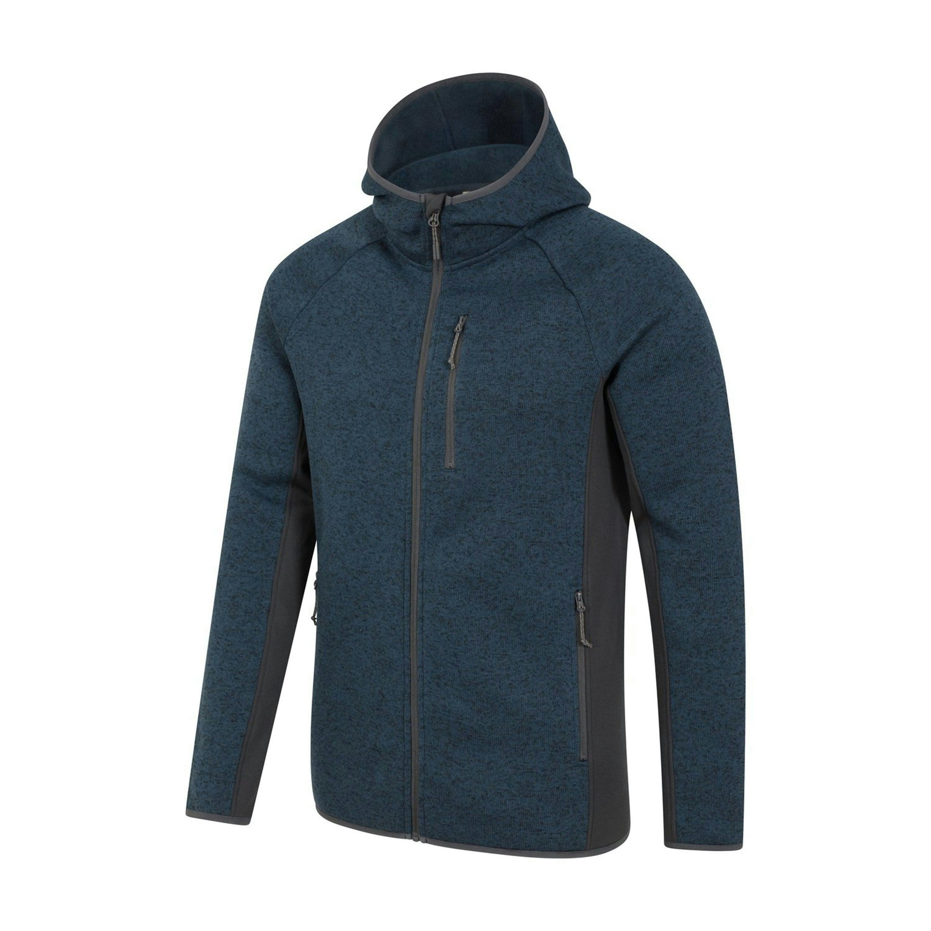 Mountain Warehouse Mens Treston Fleece Hooded Hoodie , view 3 of 4