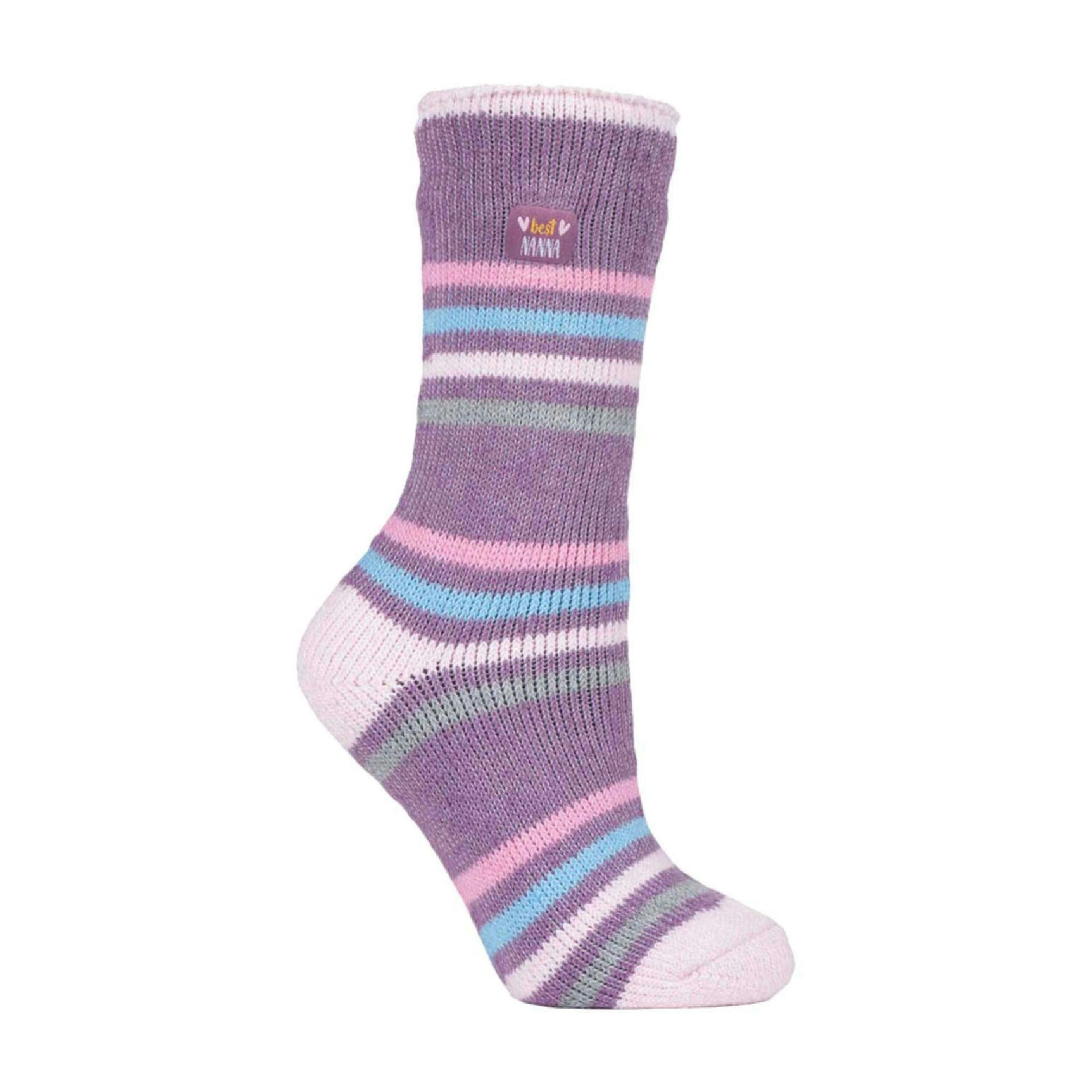 Ladies Warm Fleece Lined Fluffy Thermal Socks for Mum & Grandma , view 1 of 5