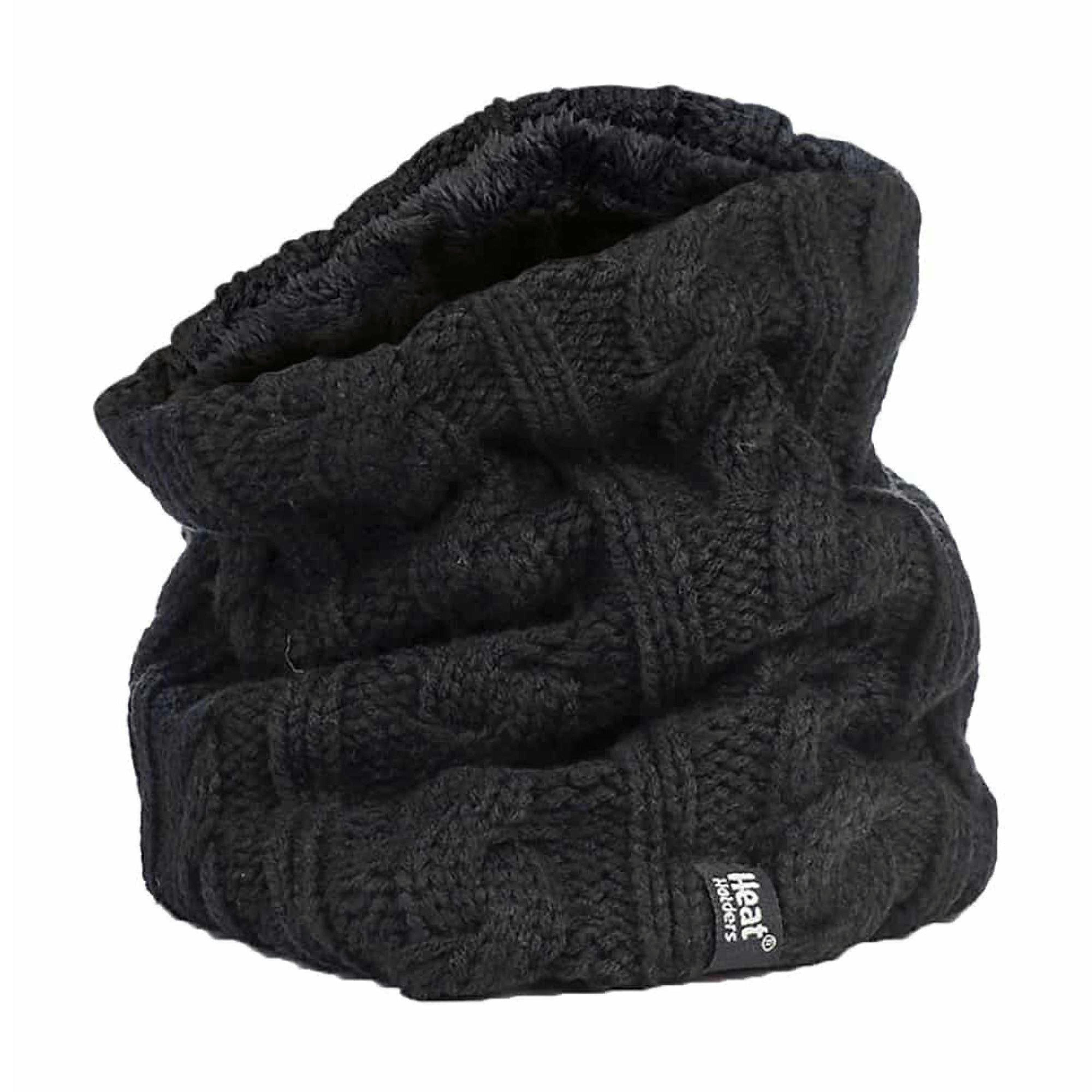 Ladies Cable Knit Winter Fleece Lined Thermal Neck Warmer , view 1 of 5