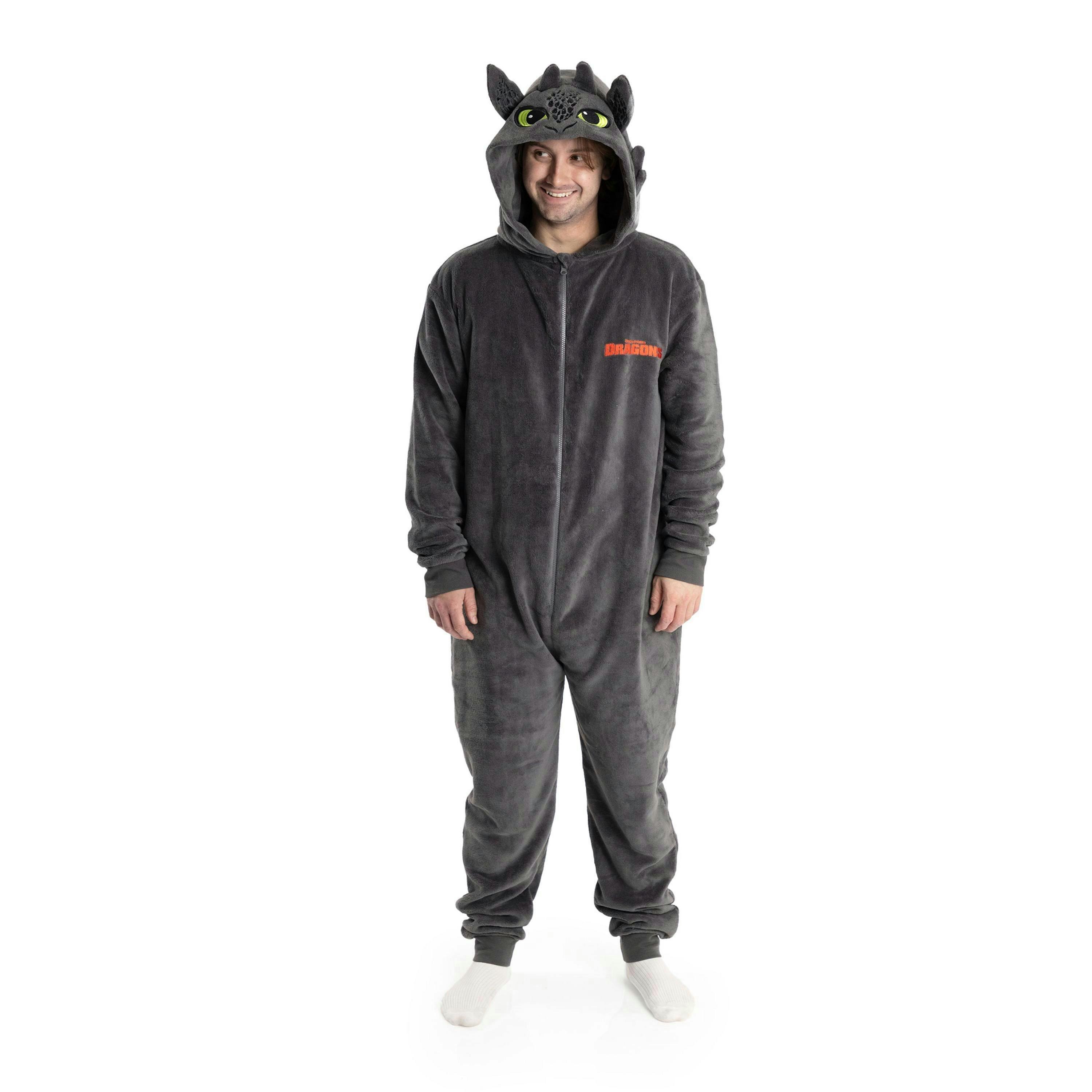 How to Train Your Dragon Unisex Black Toothless Onesie by Vanilla Underground , view 1 of 1