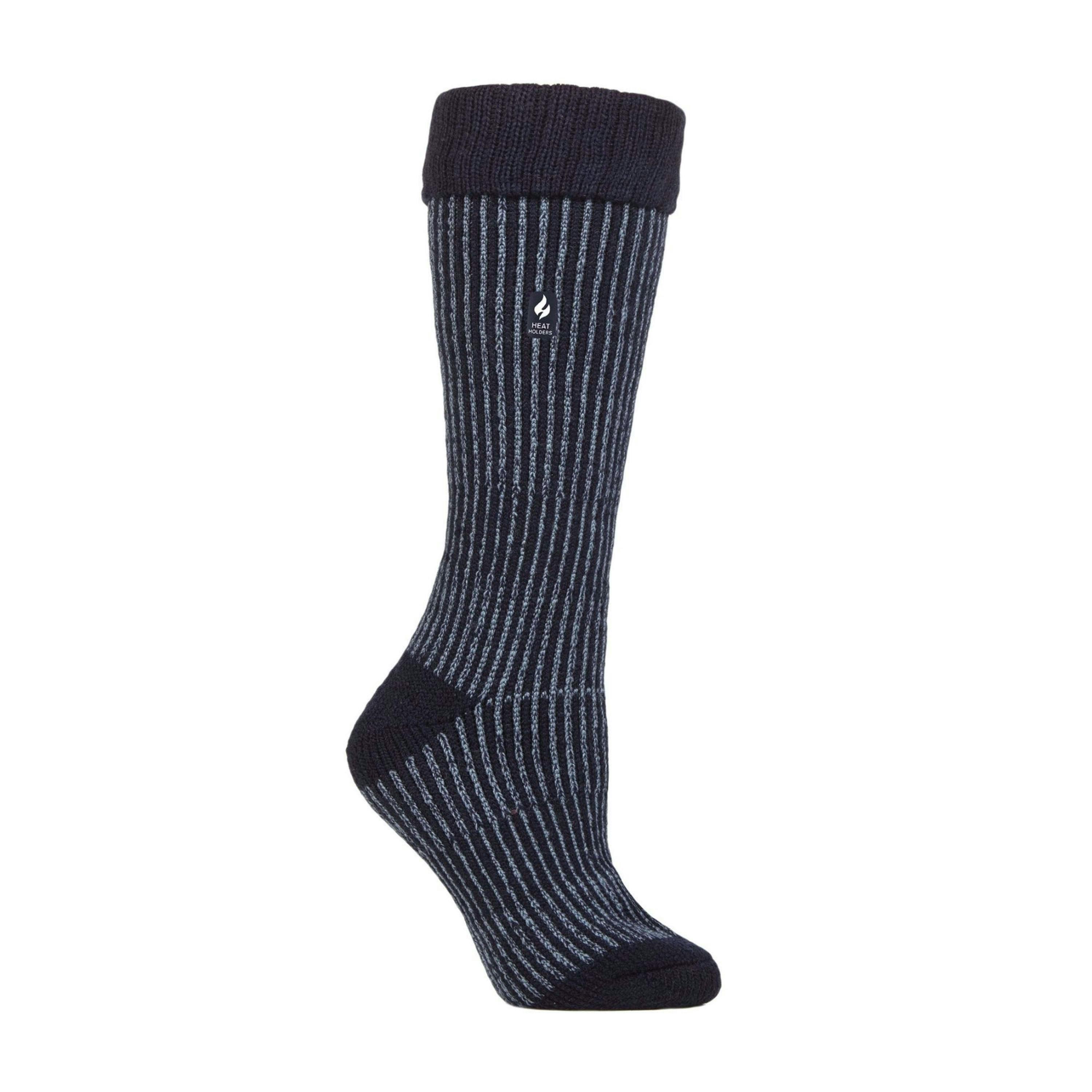 Ladies Thick Winter Warm Knee High Ribbed Thermal Boot Socks , view 1 of 5