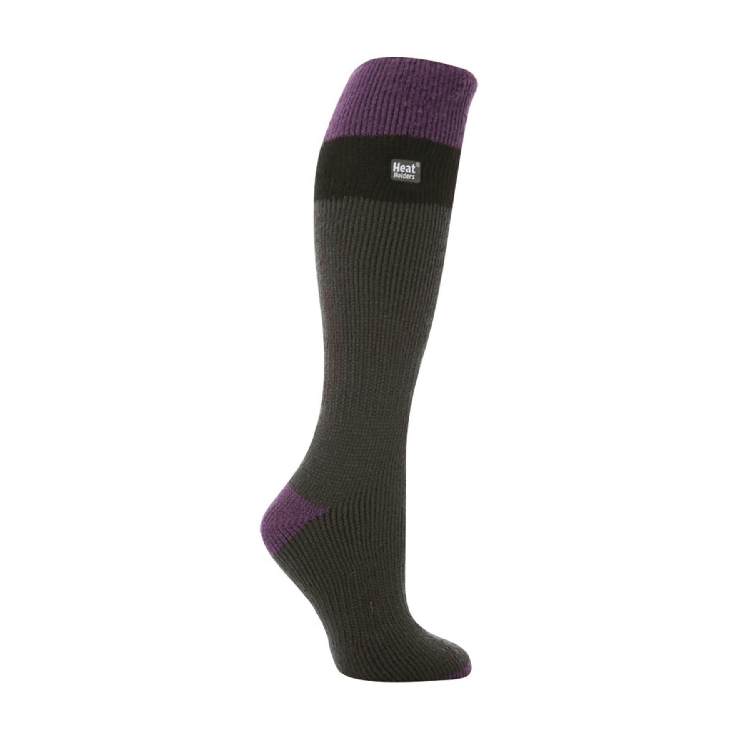 Ladies Extra Long 2.3 TOG Winter Knee High Thermal Ski Socks , view 1 of 5