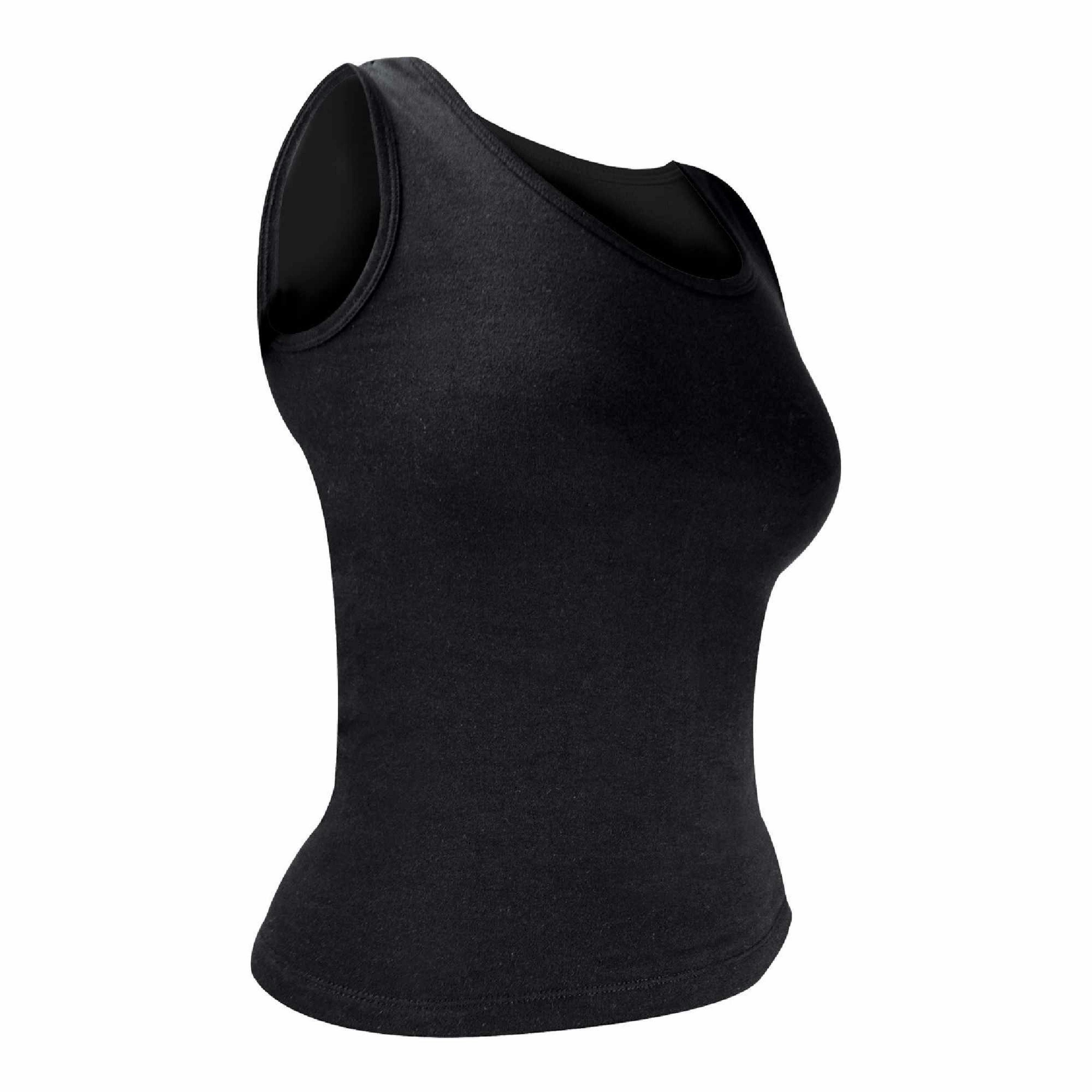 Ladies Cotton Thermal Underwear Sleeveless Vest , view 2 of 5