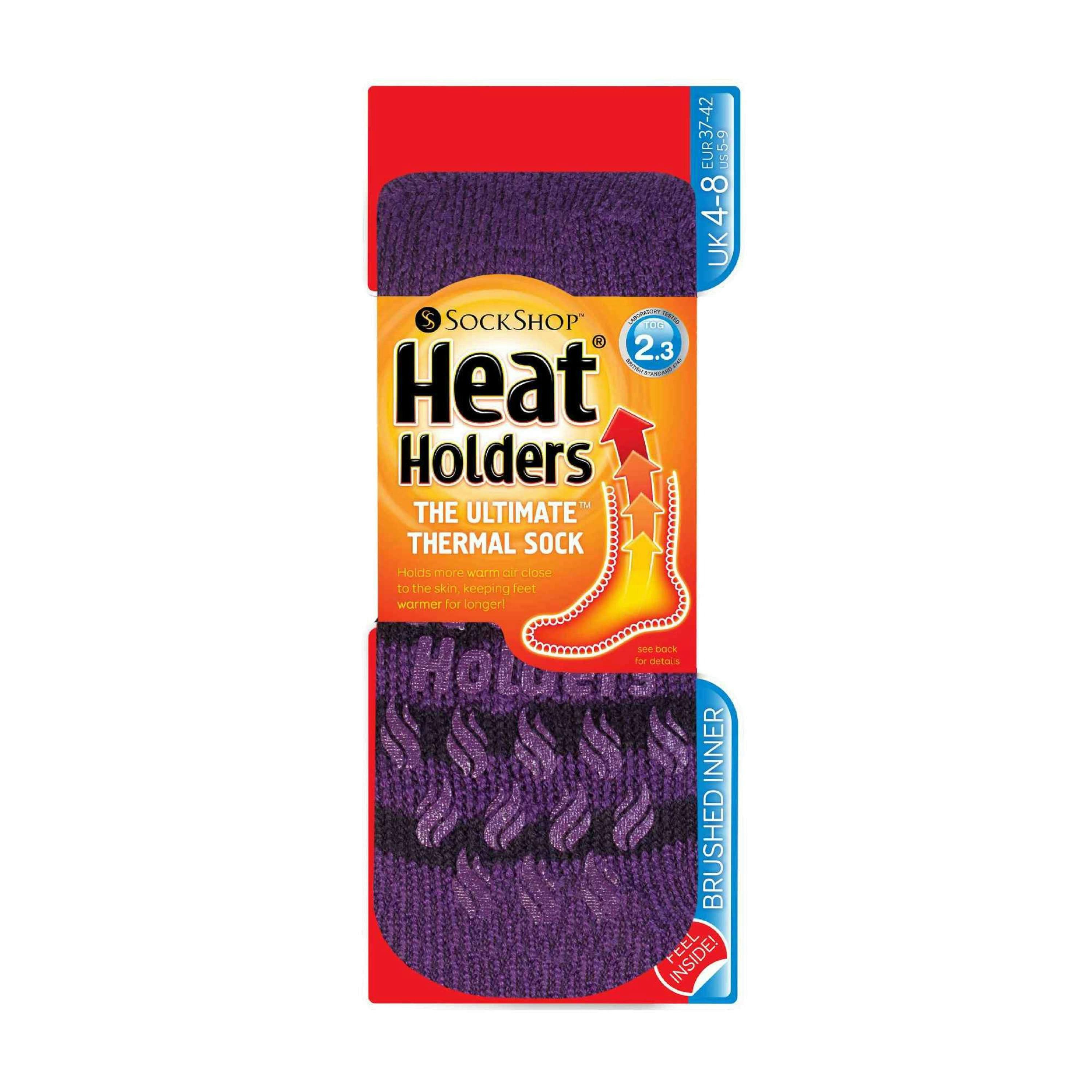 Ladies Extra Warm Fluffy Thermal Slipper Socks , view 2 of 5