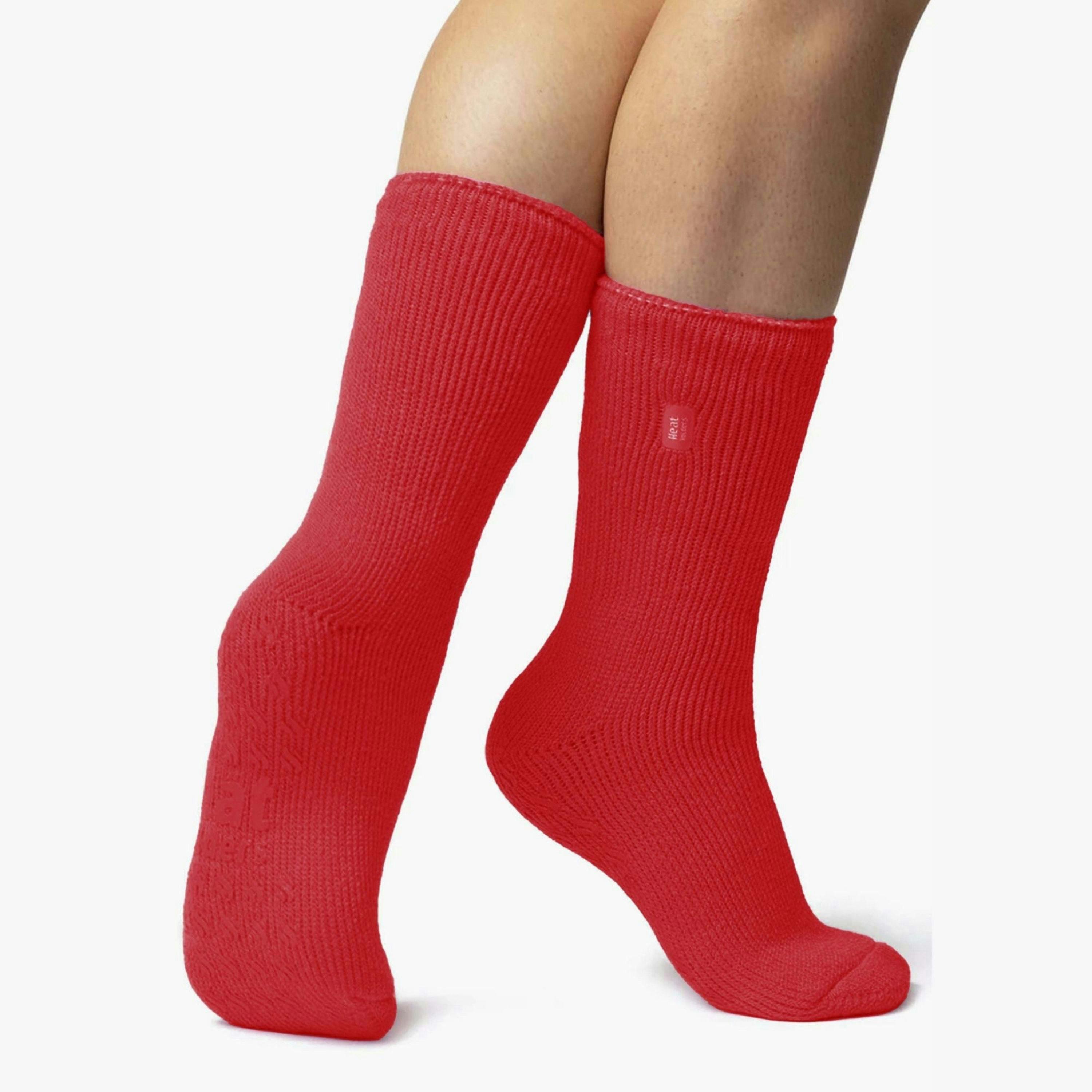 Ladies Extra Warm Fluffy Thermal Slipper Socks , view 4 of 5