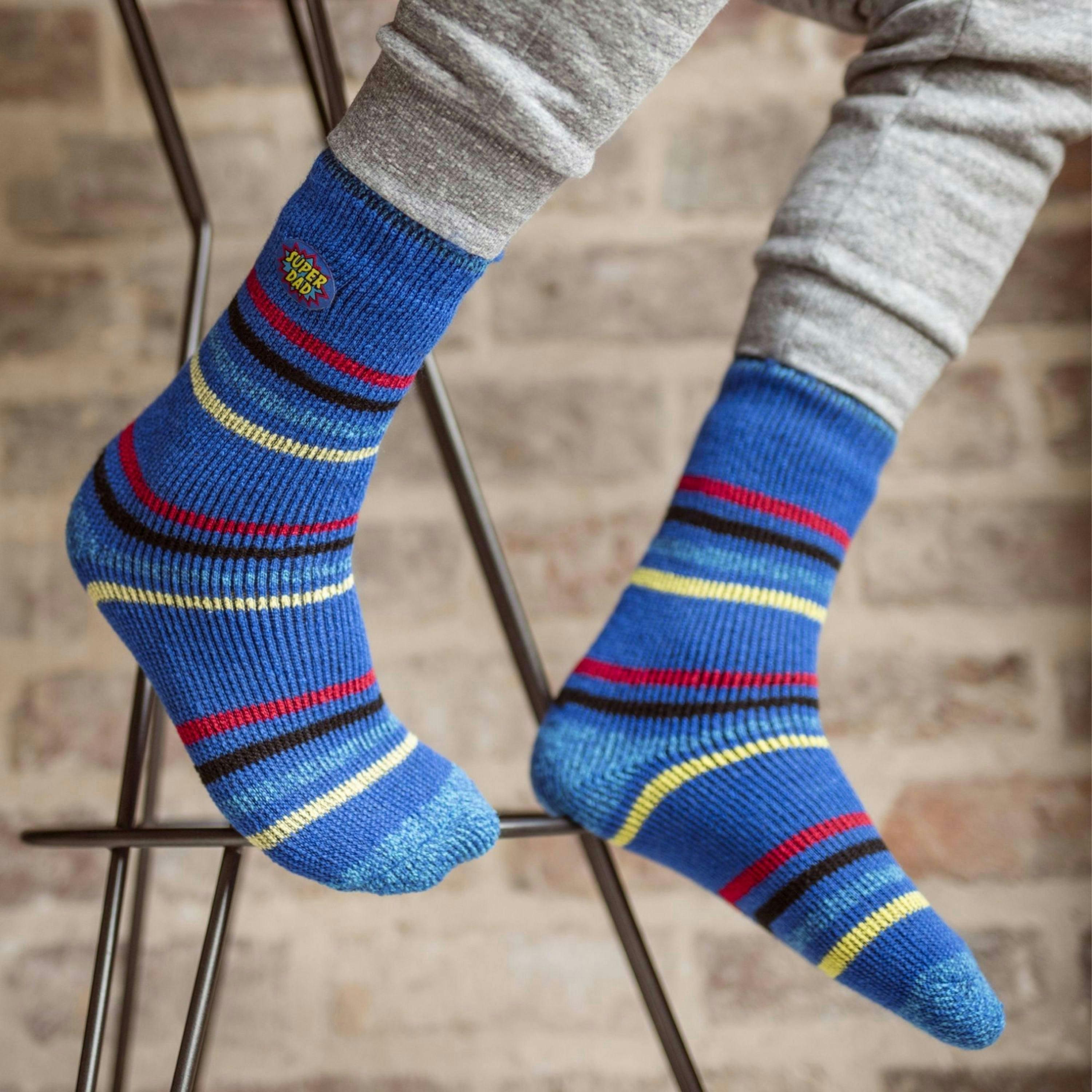 Mens Extra Warm Winter Thermal Socks for Dad & Grandad , view 4 of 5