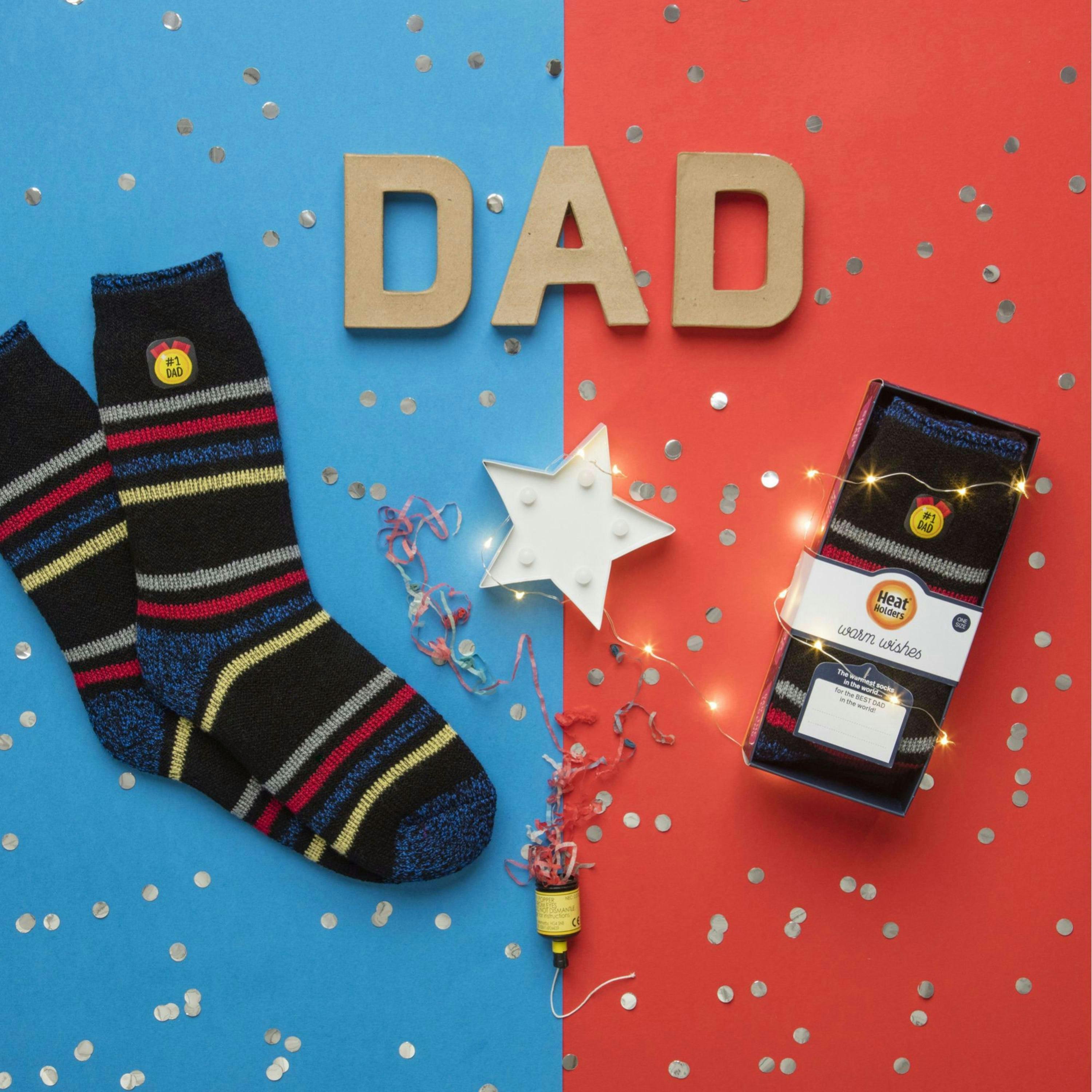 Mens Extra Warm Winter Thermal Socks for Dad & Grandad , view 5 of 5