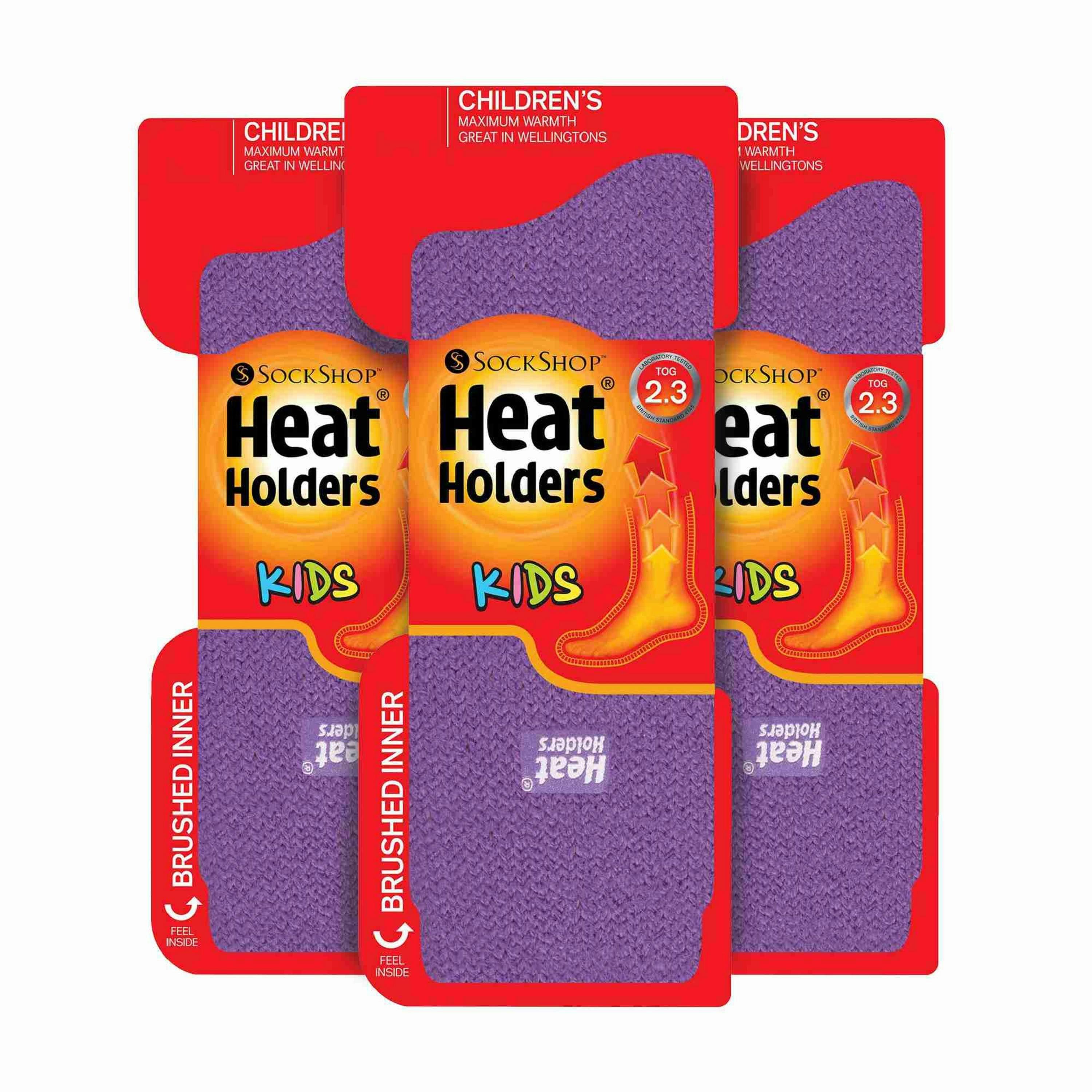 3 Pairs Childrens Ultimate Warm 2.3 TOG Winter Thermal Socks , view 2 of 5