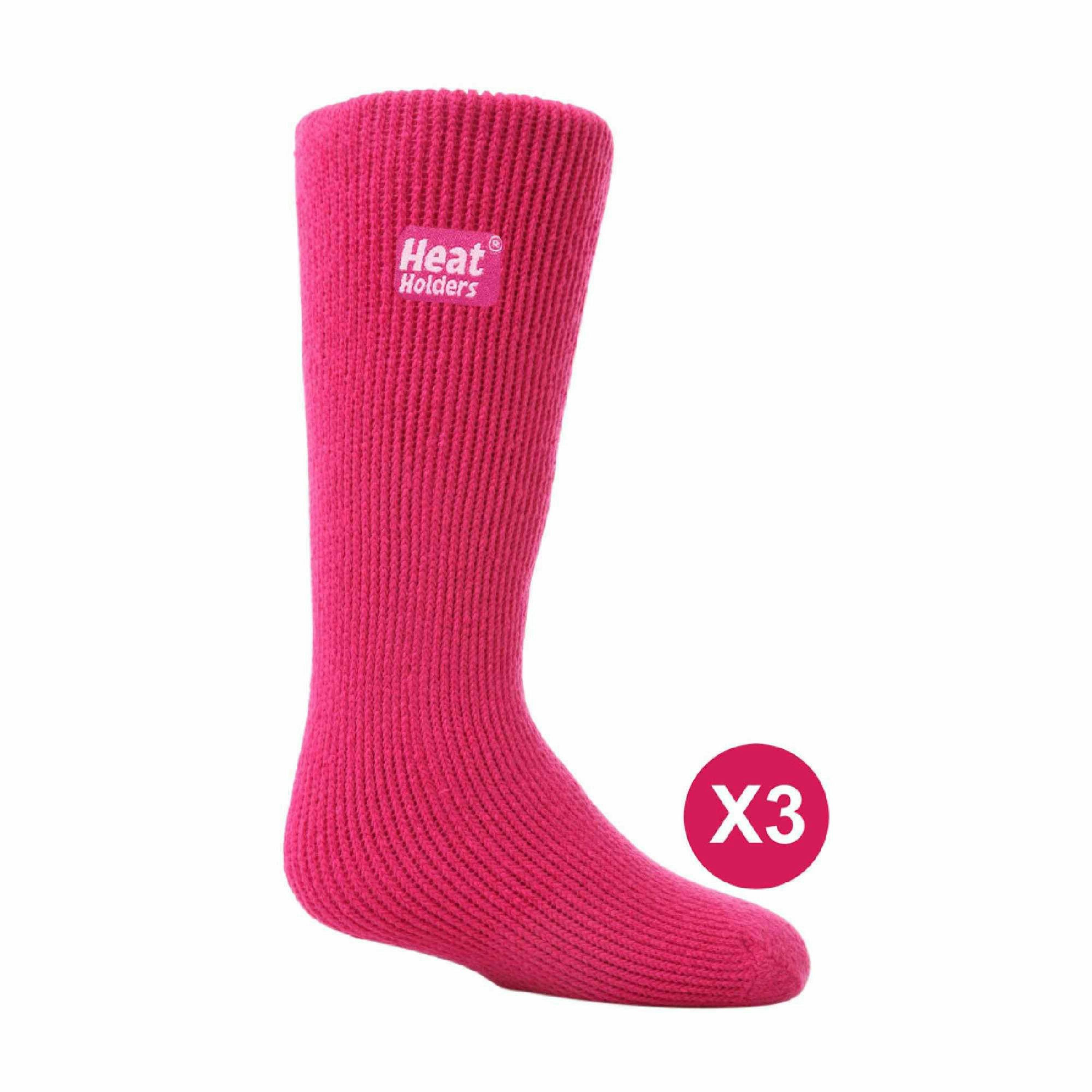 3 Pairs Childrens Ultimate Warm 2.3 TOG Winter Thermal Socks , view 1 of 5