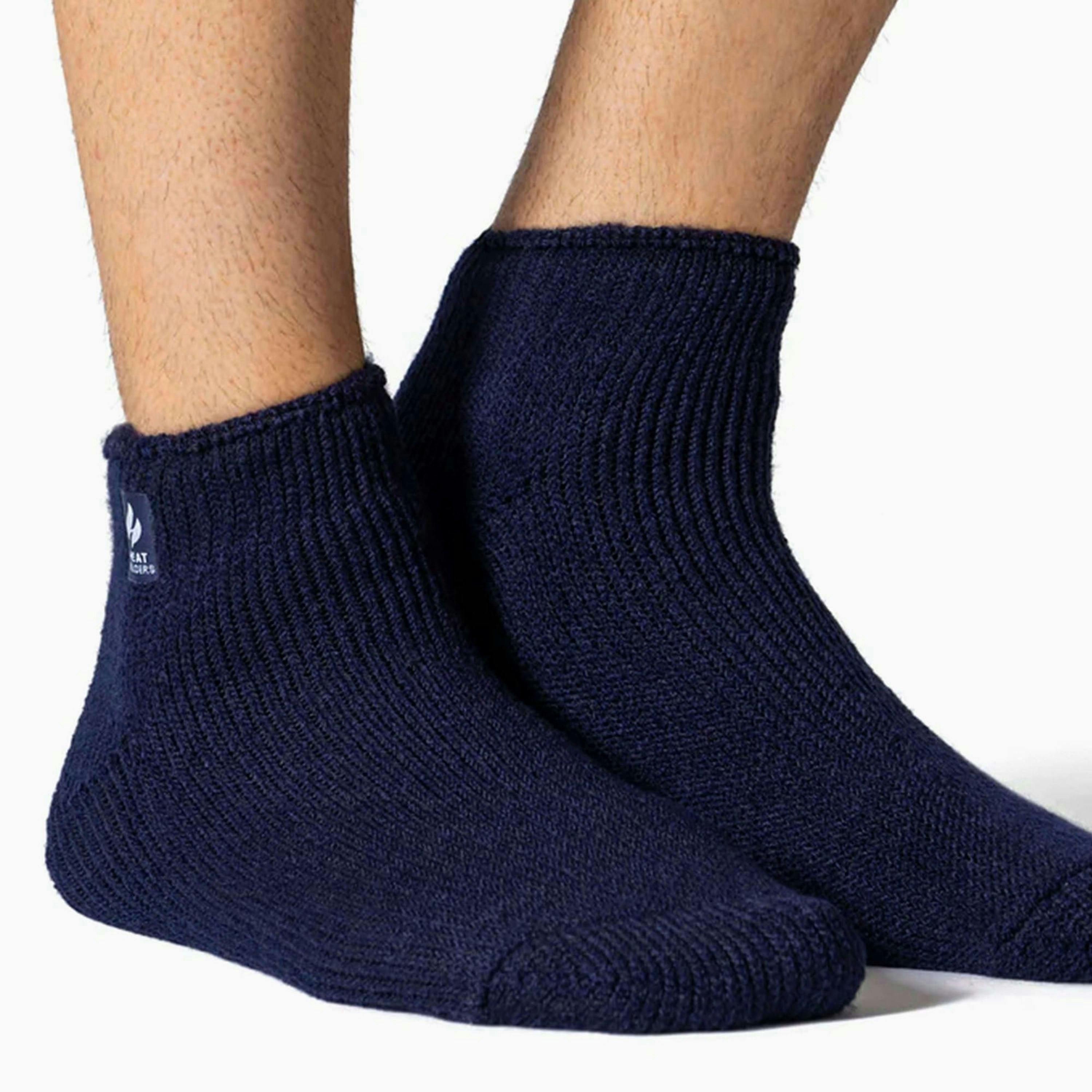 1 Pack Mens Low Cut Thermal Trainer Socks , view 3 of 5