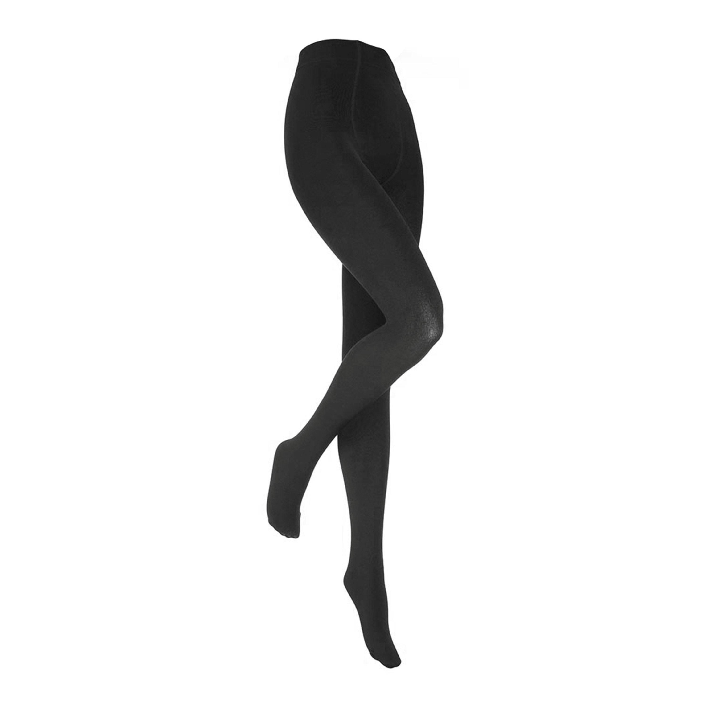 3 Pair Multipack Girls Fleece Lined Opaque Thermal Tights for Winter , view 3 of 4