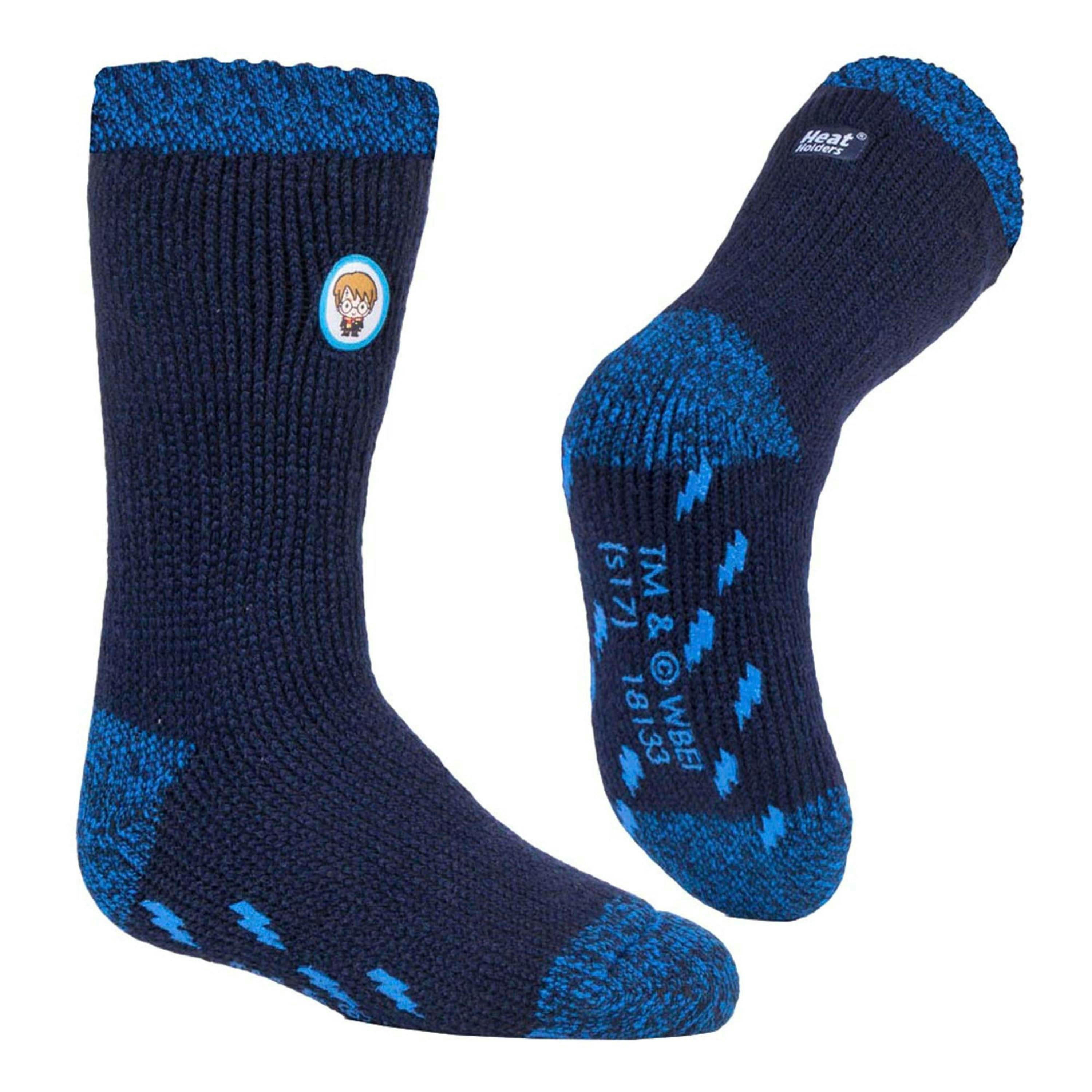 2 Pack Kids Harry Potter Socks with Grips, Thermal Non Slip Slipper Socks , view 4 of 5