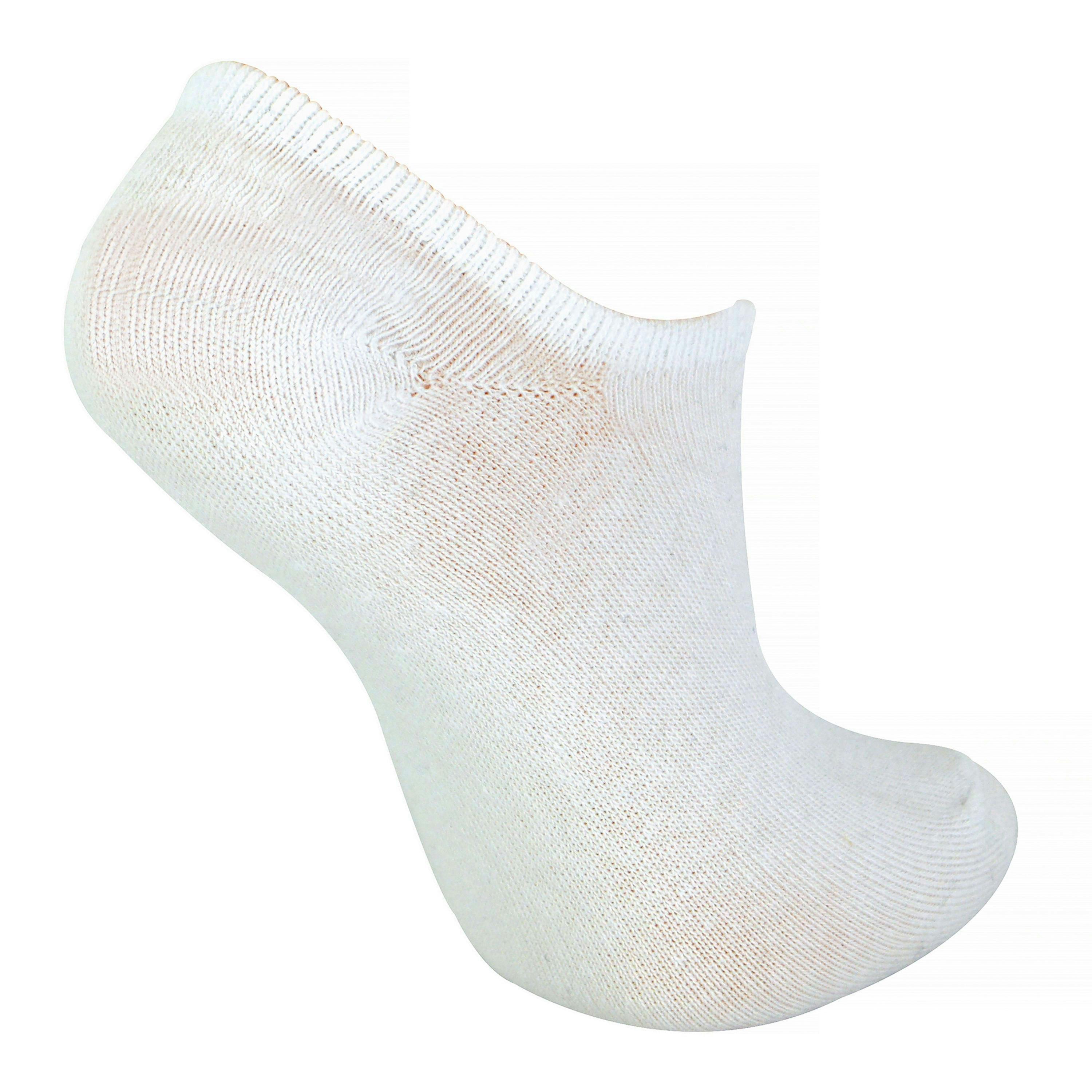 10 Pack Girls & Boys No Show Invisible Cotton Rich Socks , view 4 of 4