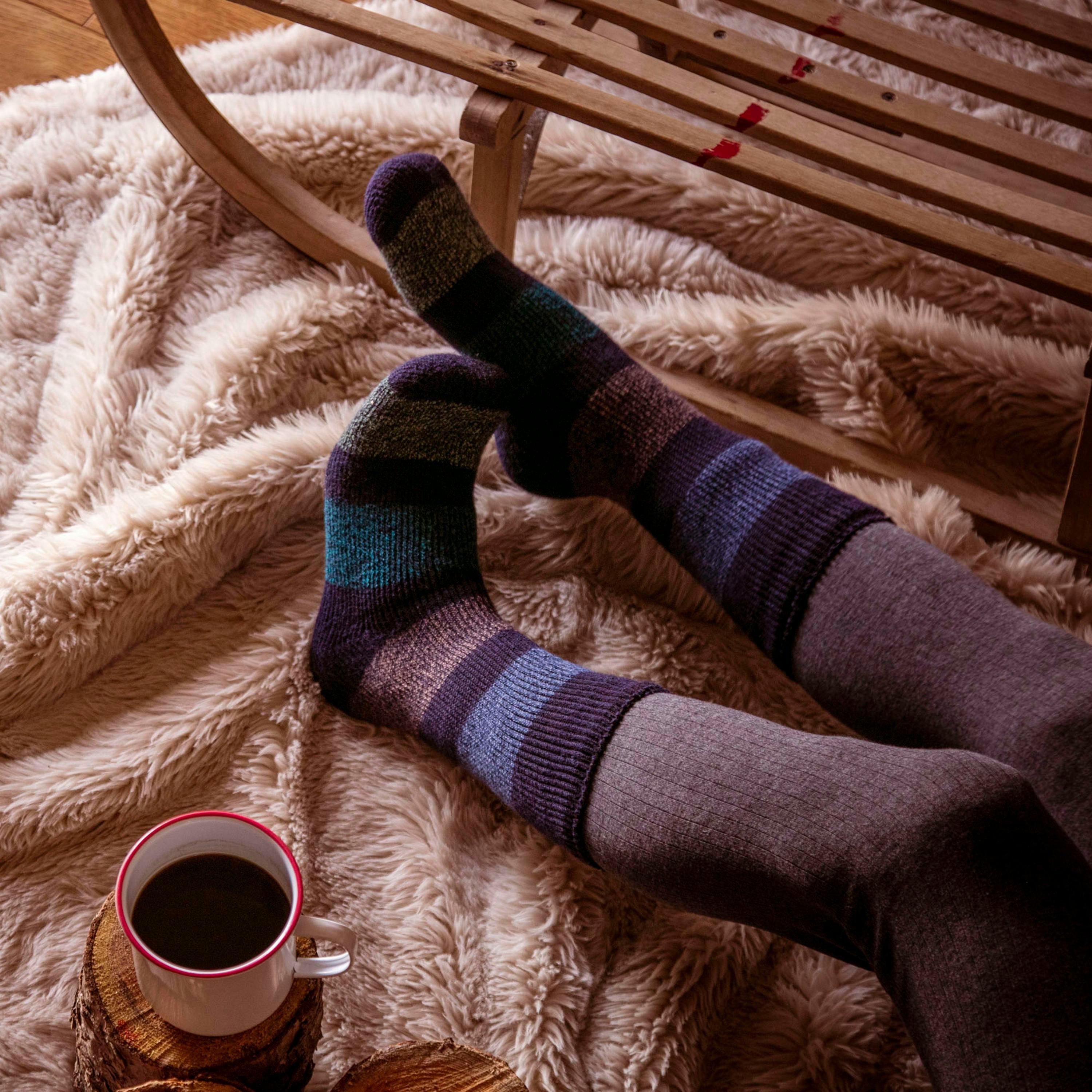 3 Pack Mens Insulated Thermal Socks for Winter , view 4 of 5