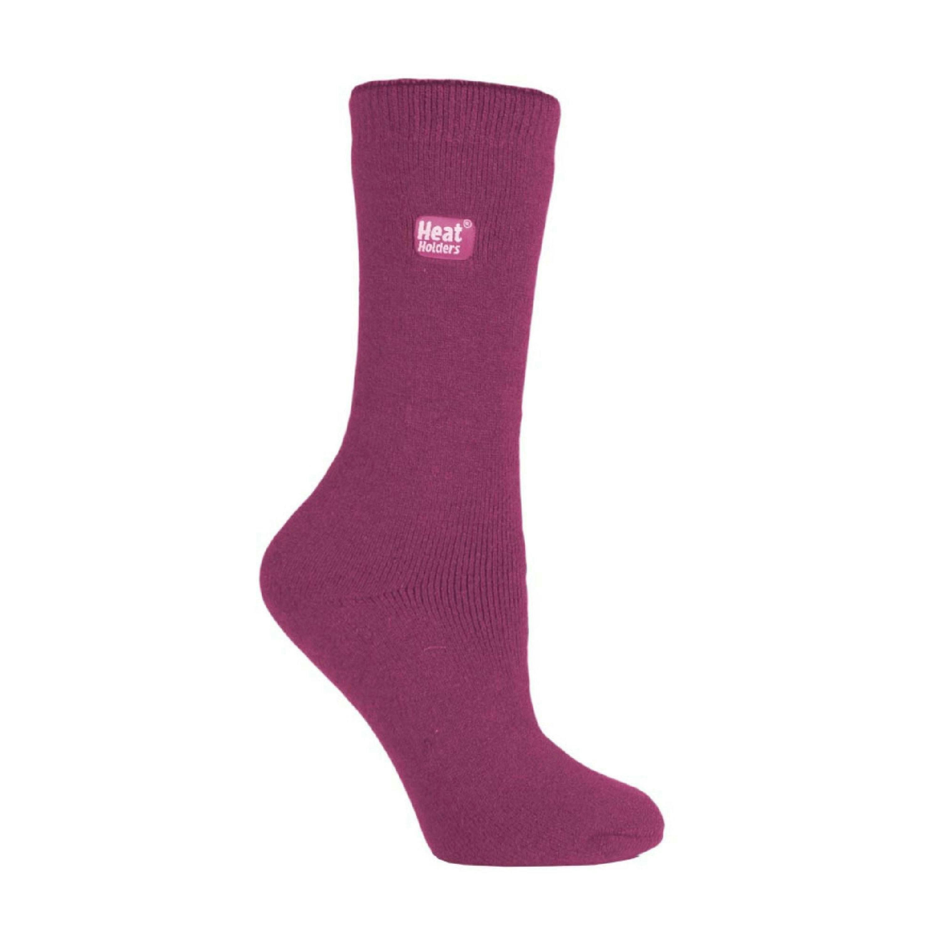 3 Pairs Ladies Thin Lightweight Thermal Dress Socks for Winter , view 1 of 5