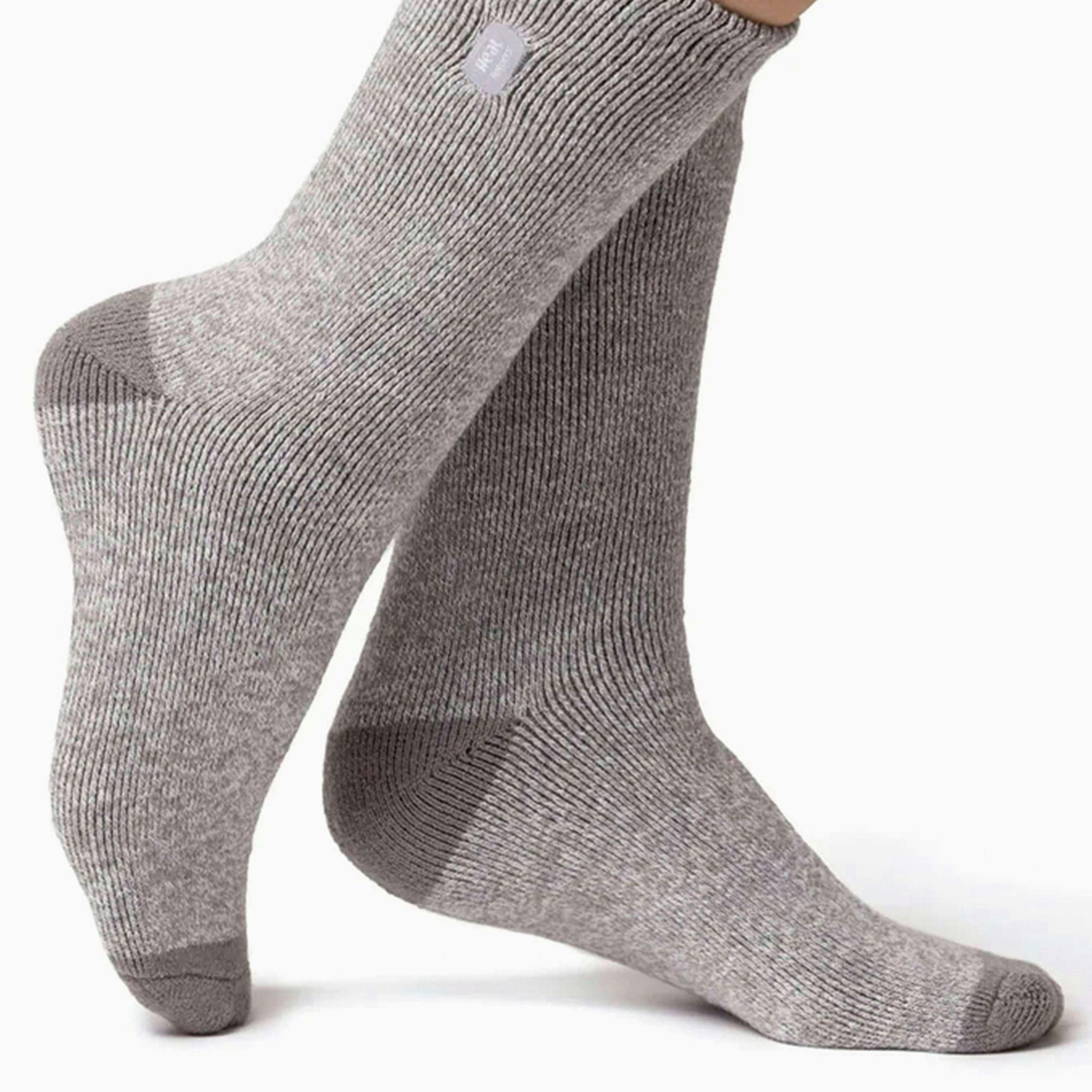 3 Pairs Ladies Thin Lightweight Thermal Dress Socks for Winter , view 3 of 5