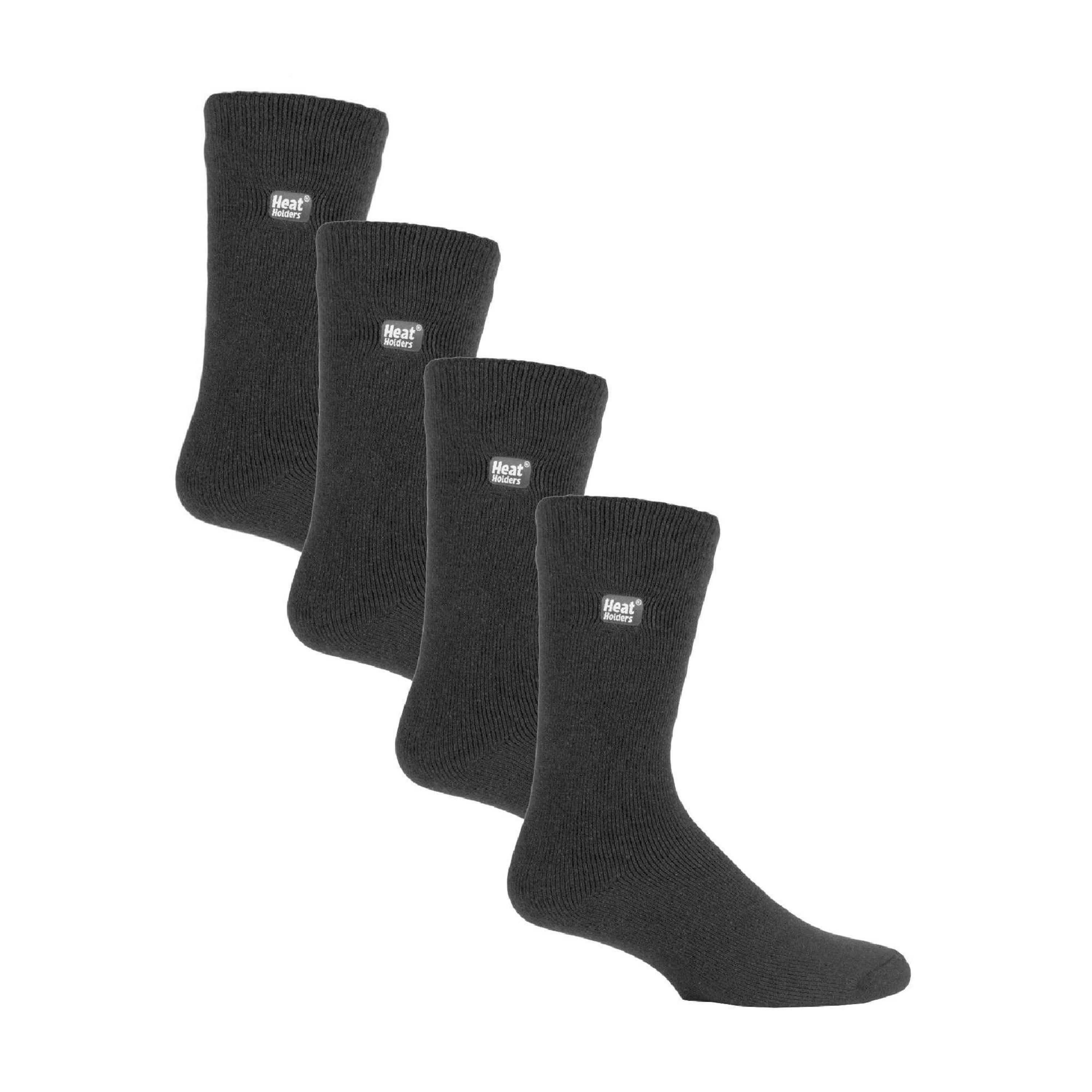 4 Pair Mens Ultra Lite Extra Thin 1.0 TOG Casual Thermal Socks , view 1 of 5