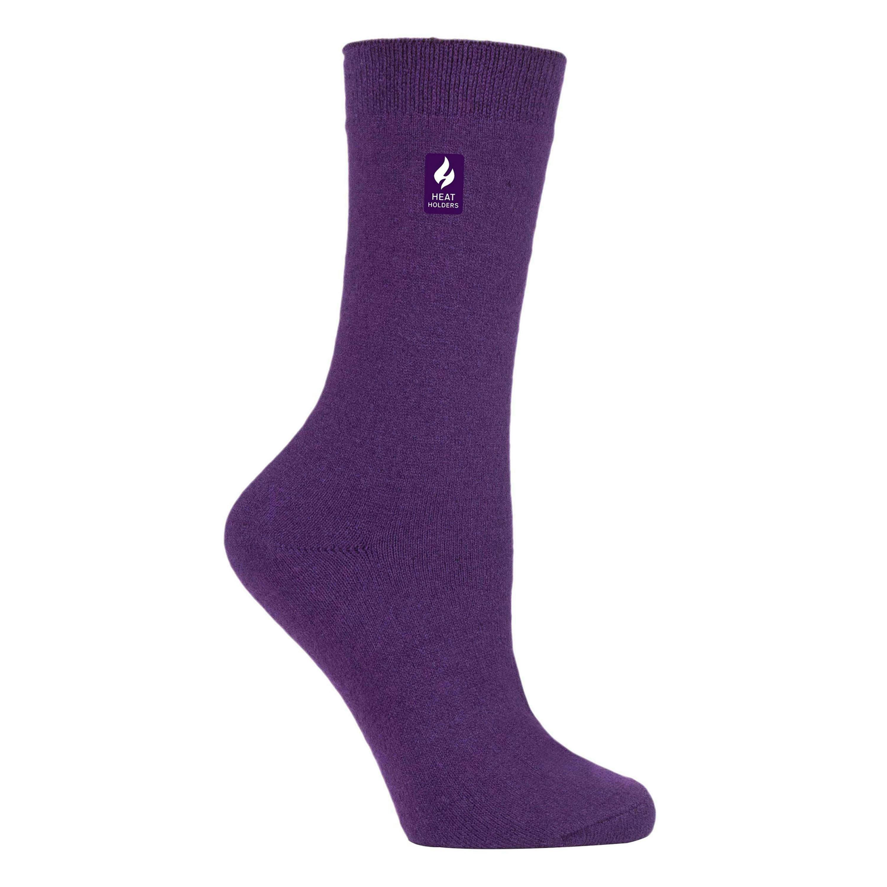 4 Pairs Ladies Ultra Lite Extra Thin 1.0 TOG Casual Thermal Socks , view 3 of 5