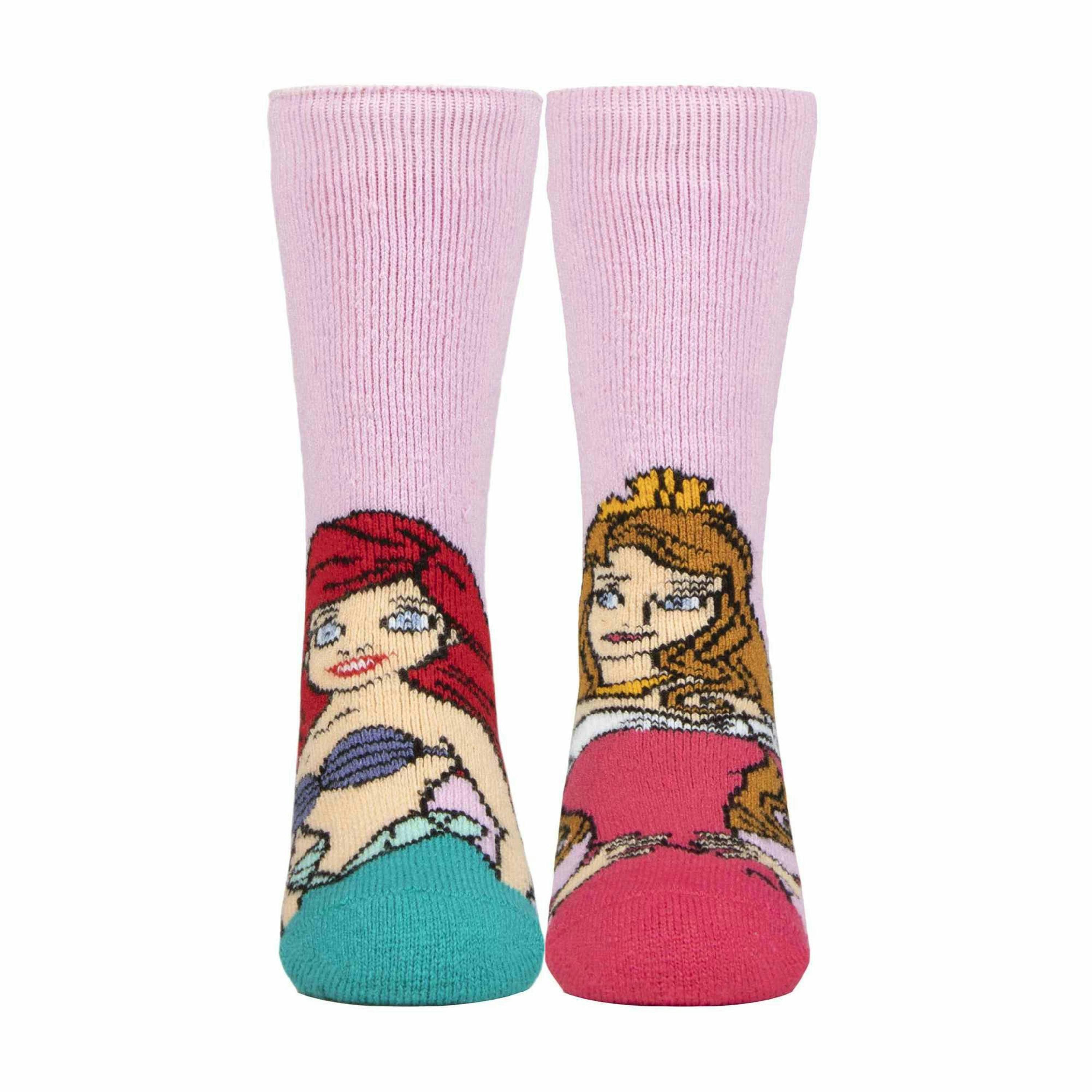 Children's Disney Princess Novelty Lightweight Thermal Socks , view 1 of 2
